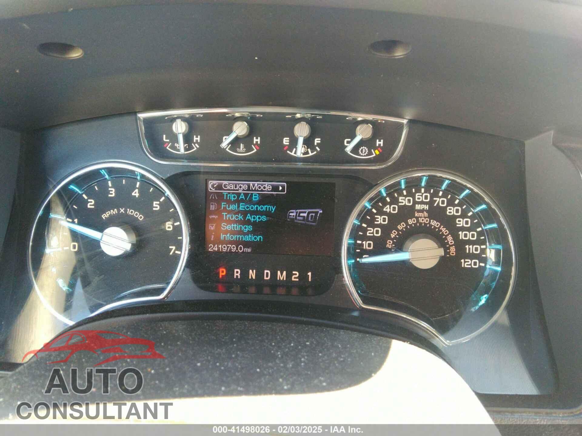 FORD F150 2012 - 1FTFW1ET3CFC03144