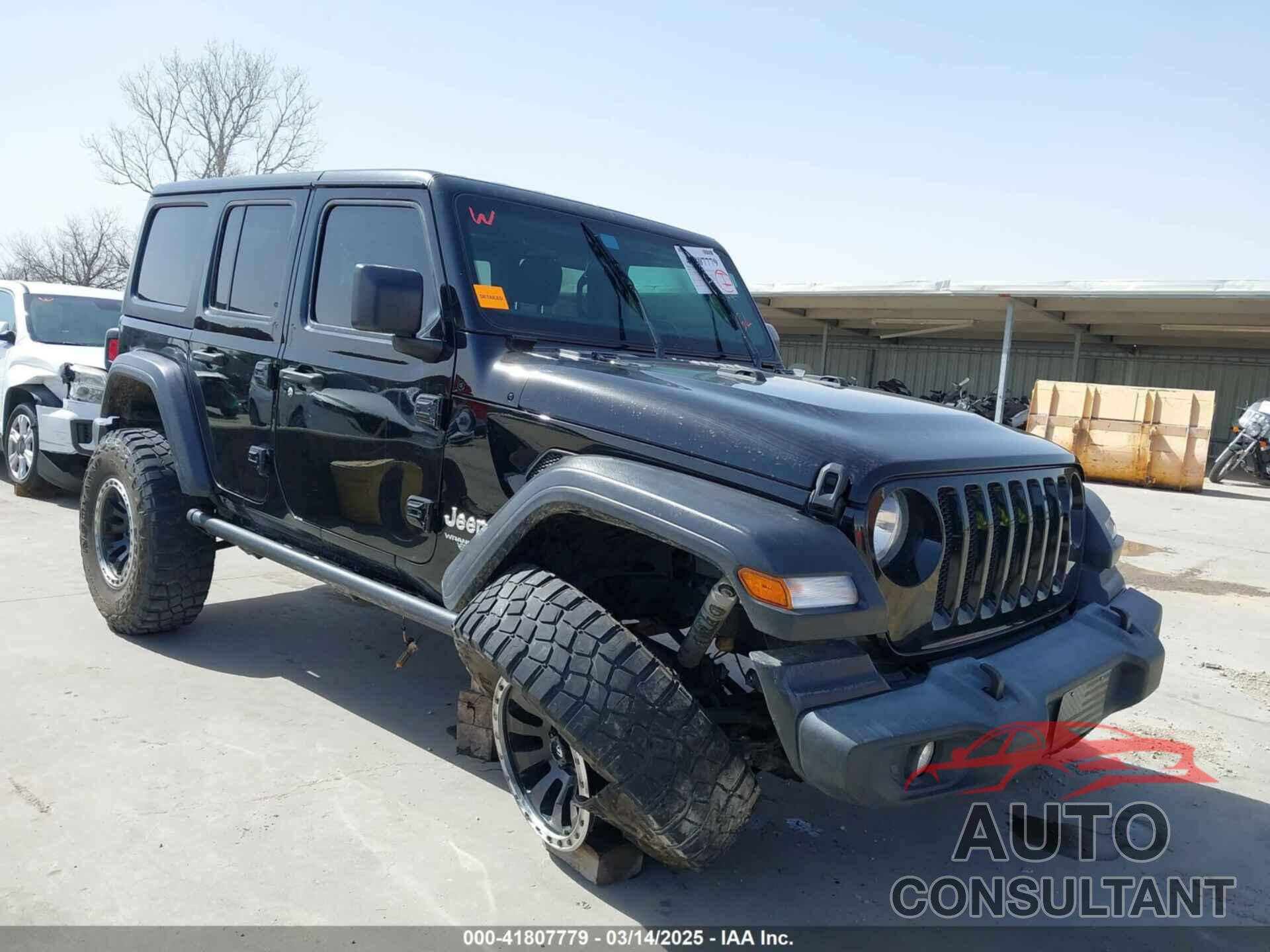 JEEP WRANGLER UNLIMITED 2018 - 1C4HJXDG5JW312068