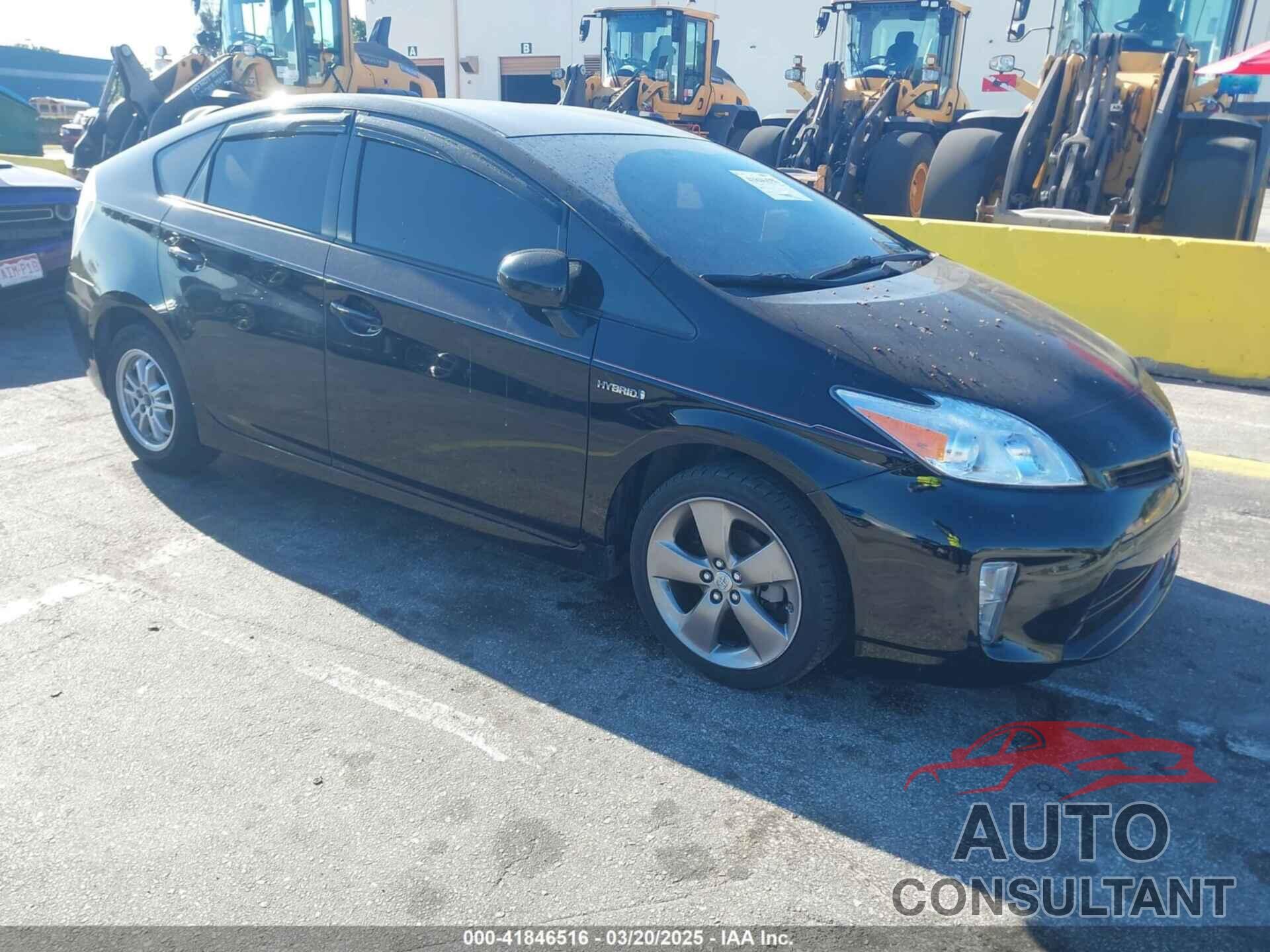 TOYOTA PRIUS 2013 - JTDKN3DU7D5592790