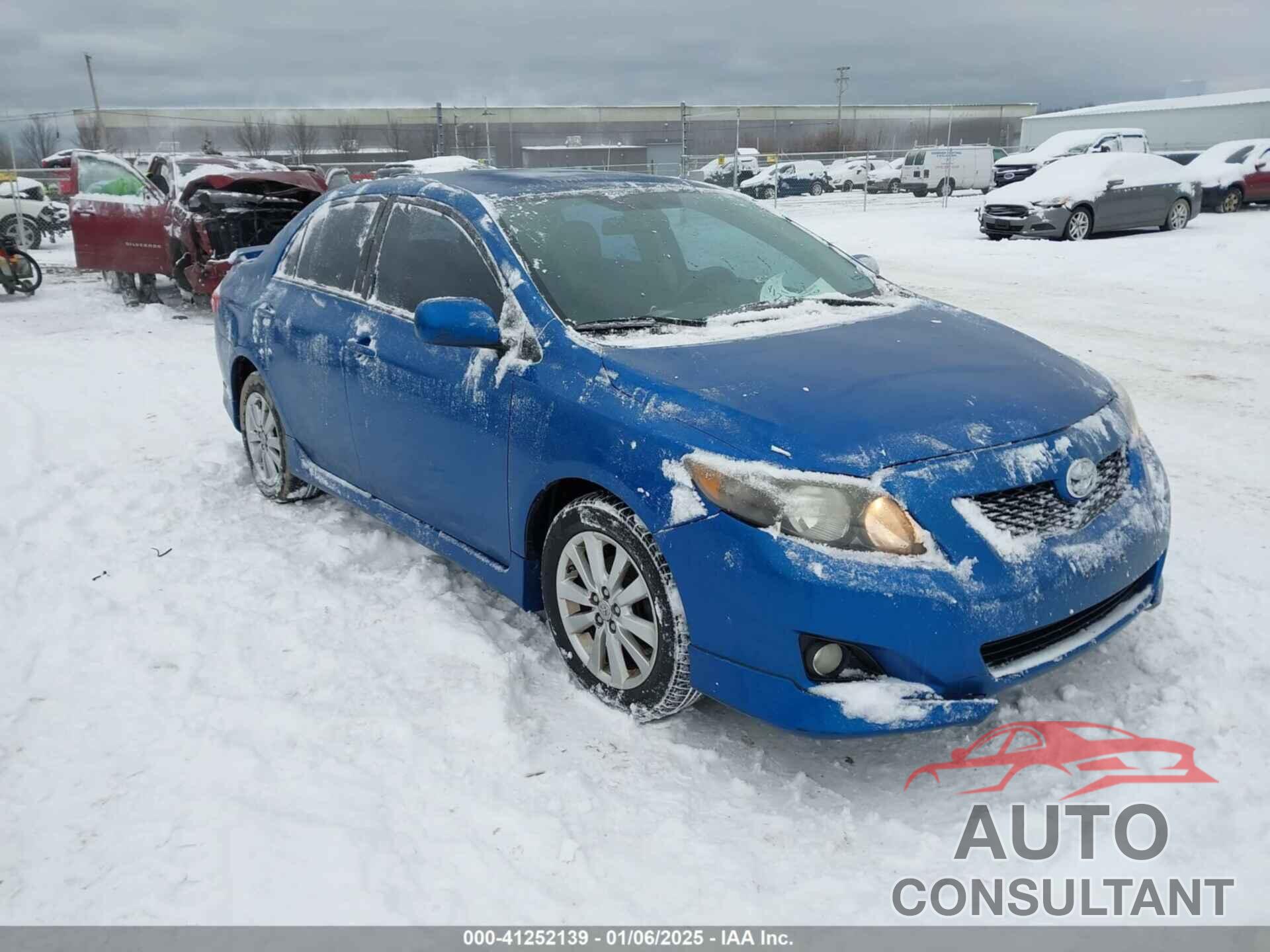 TOYOTA COROLLA 2009 - 1NXBU40E39Z067371