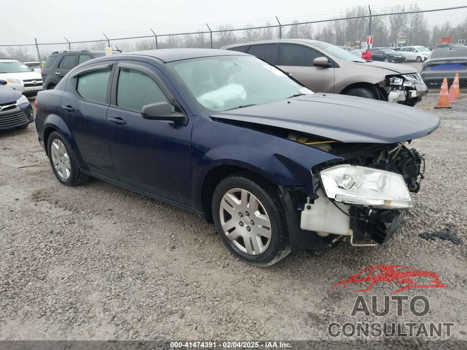 DODGE AVENGER 2014 - 1C3CDZABXEN107156