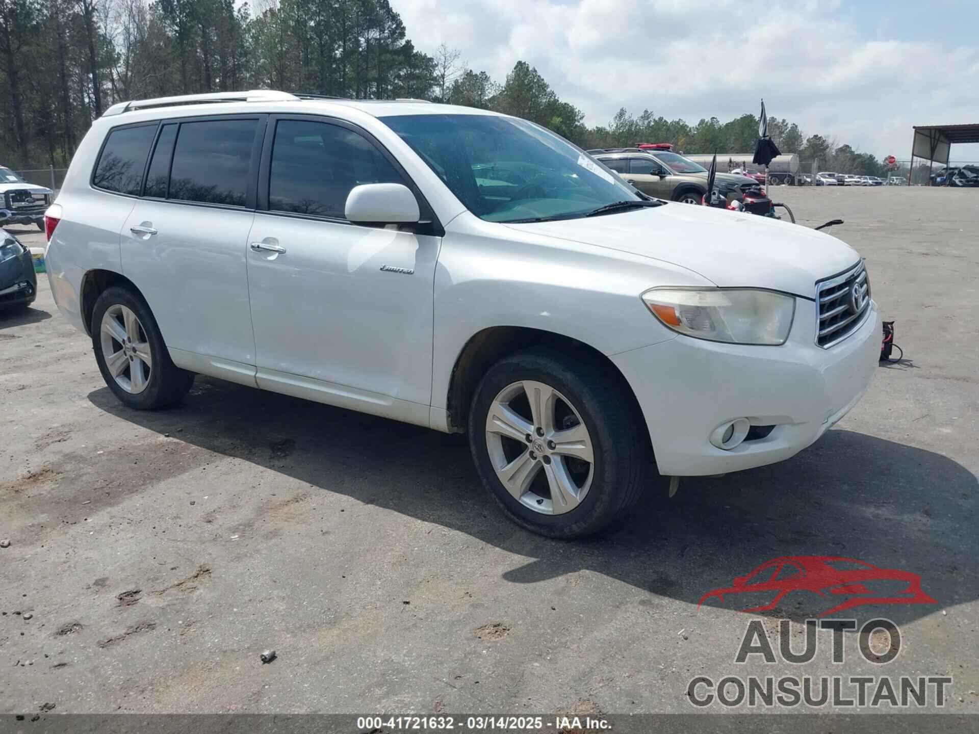 TOYOTA HIGHLANDER 2010 - 5TDYK3EH5AS016027