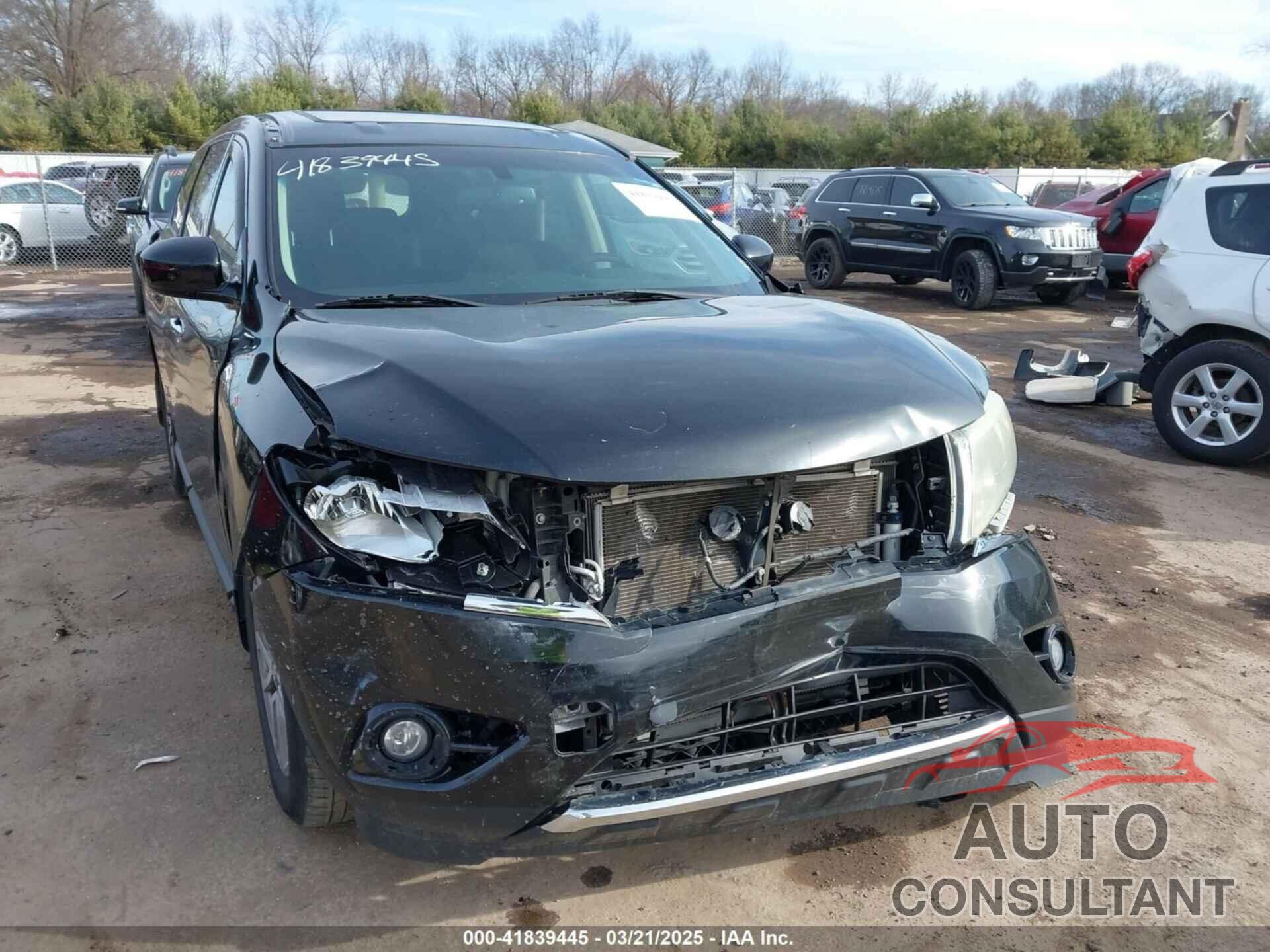 NISSAN PATHFINDER 2013 - 5N1AR2MN9DC685157