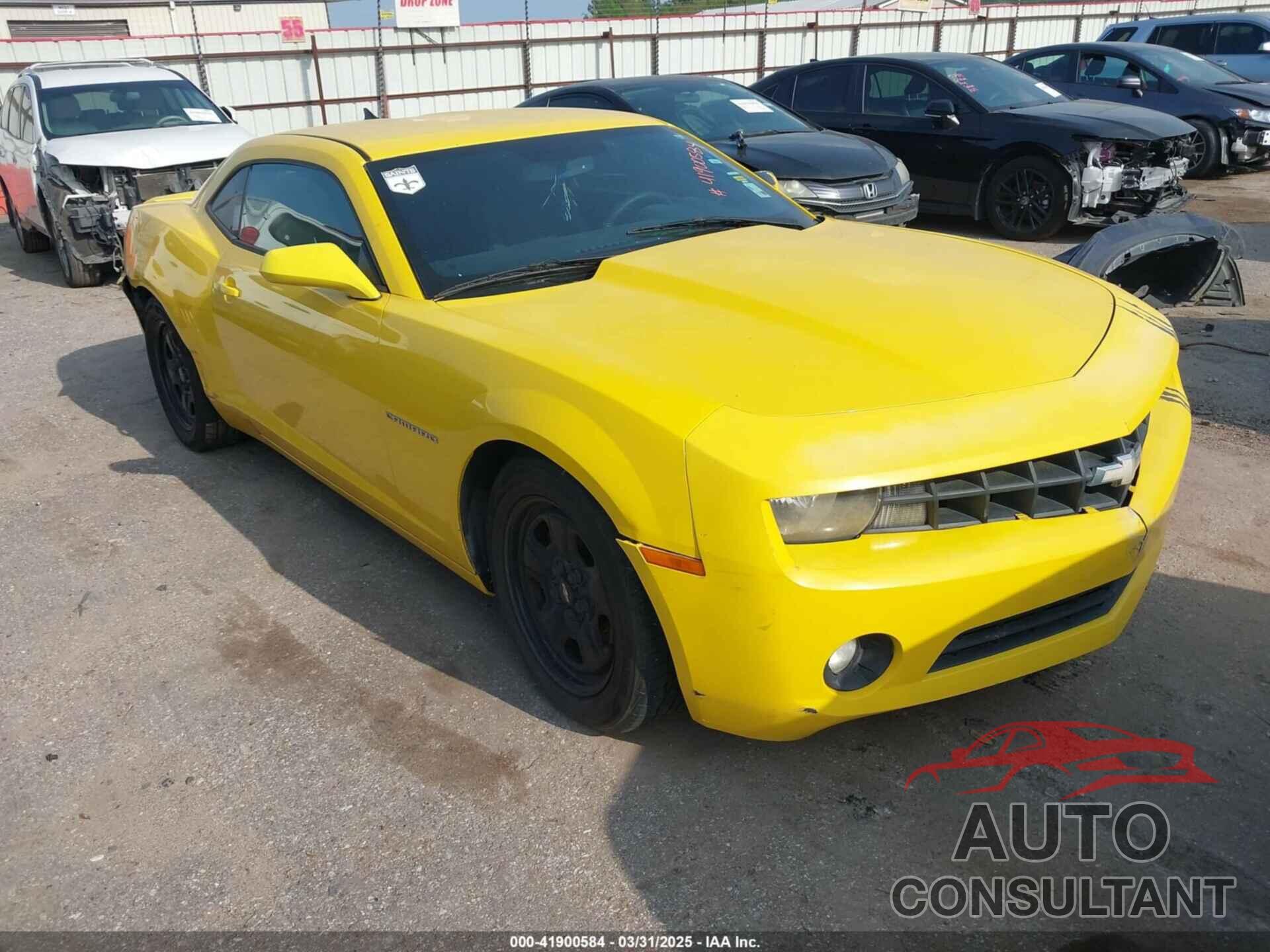 CHEVROLET CAMARO 2012 - 2G1FA1E34C9207767