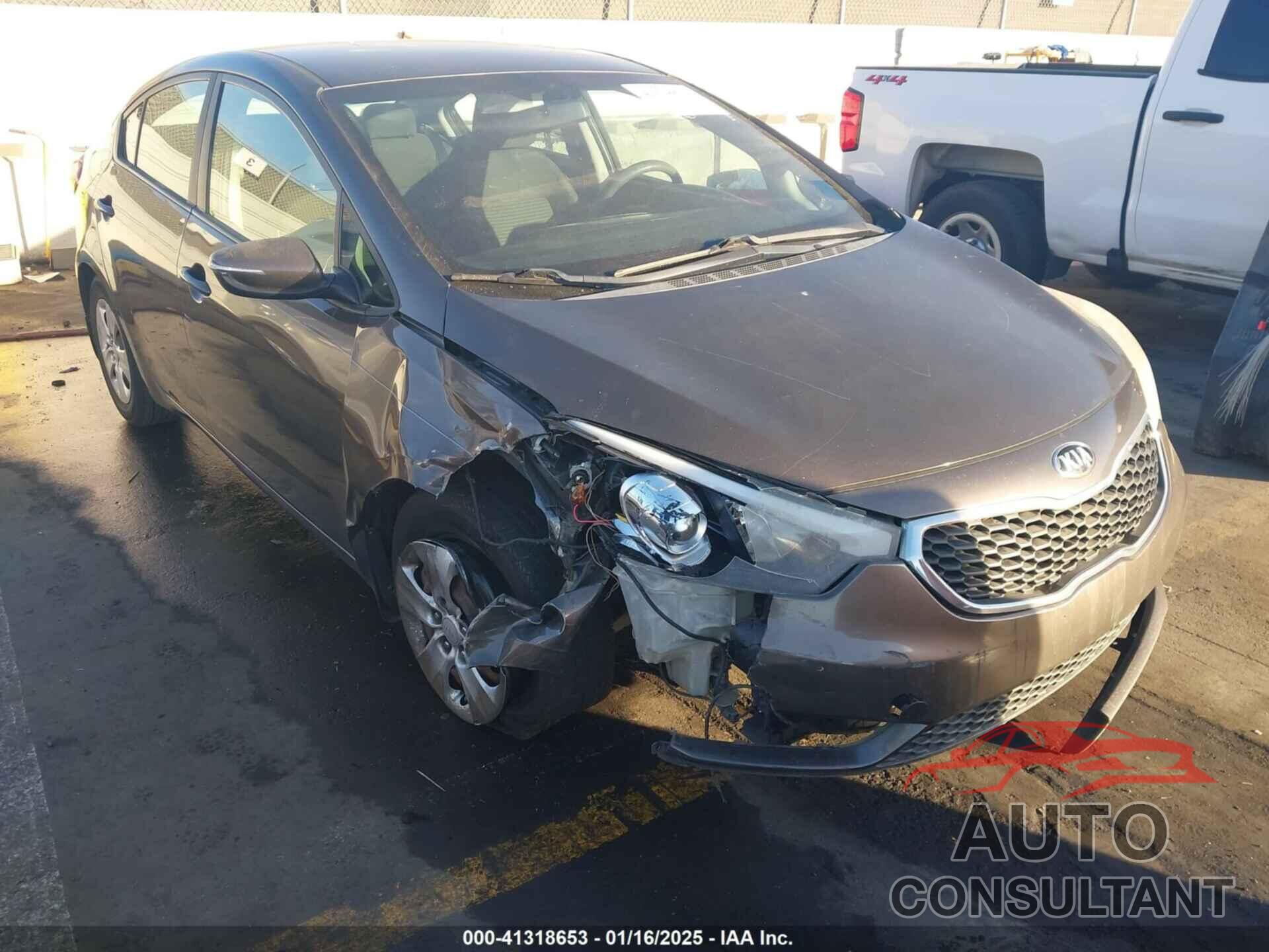 KIA FORTE 2015 - KNAFX4A63F5328988