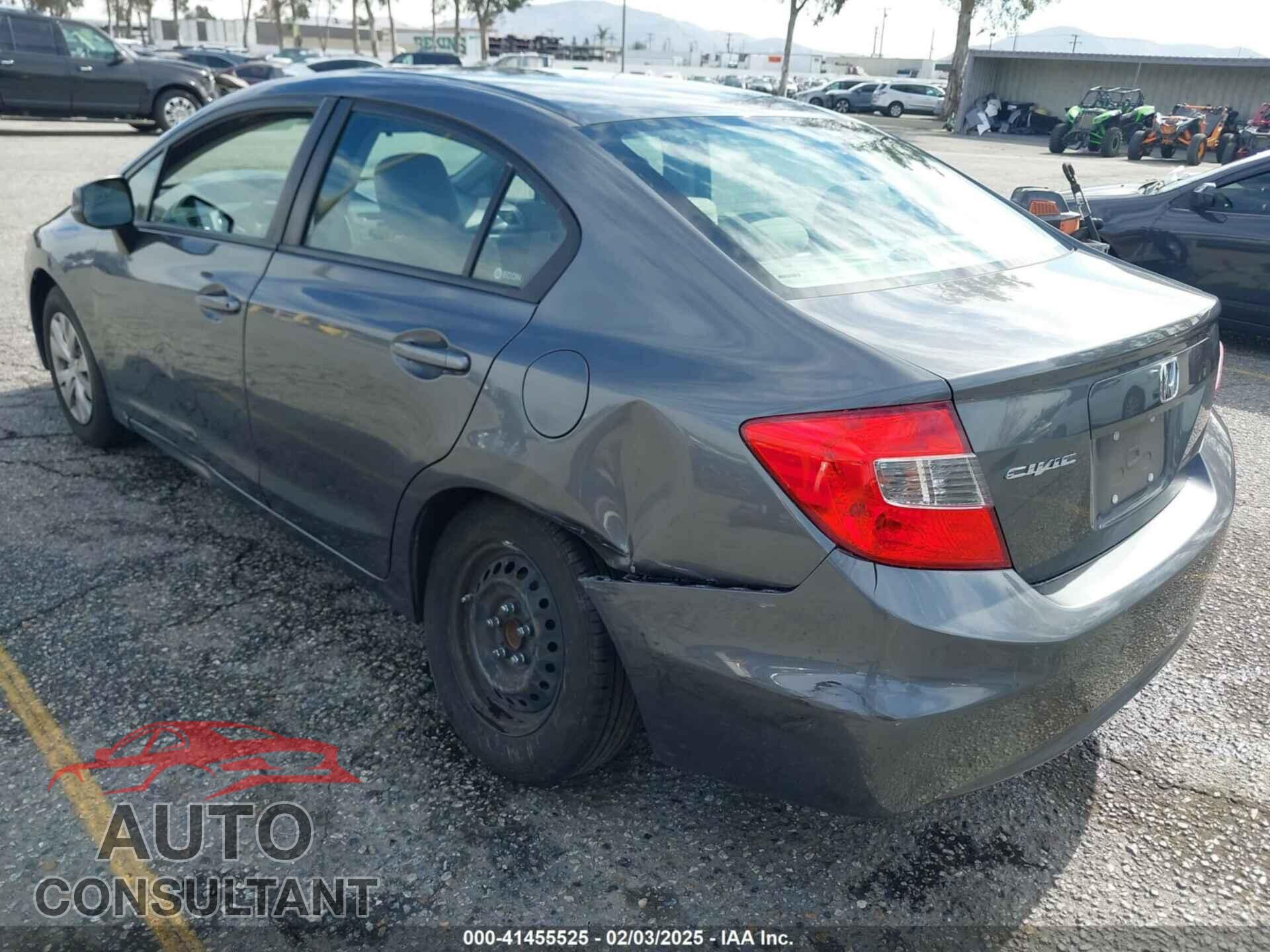 HONDA CIVIC 2012 - 19XFB2F53CE363858