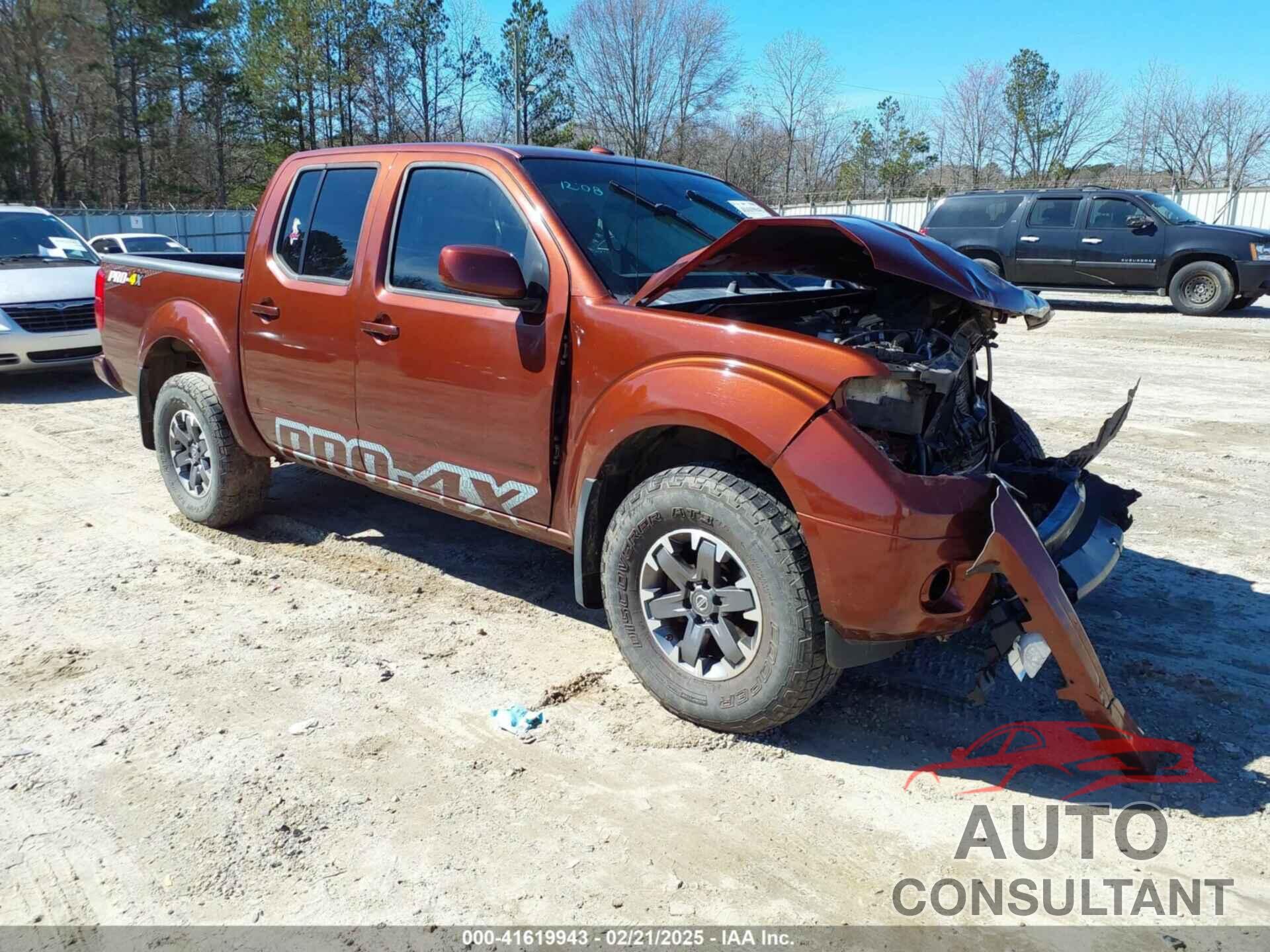 NISSAN FRONTIER 2017 - 1N6DD0EV6HN702622
