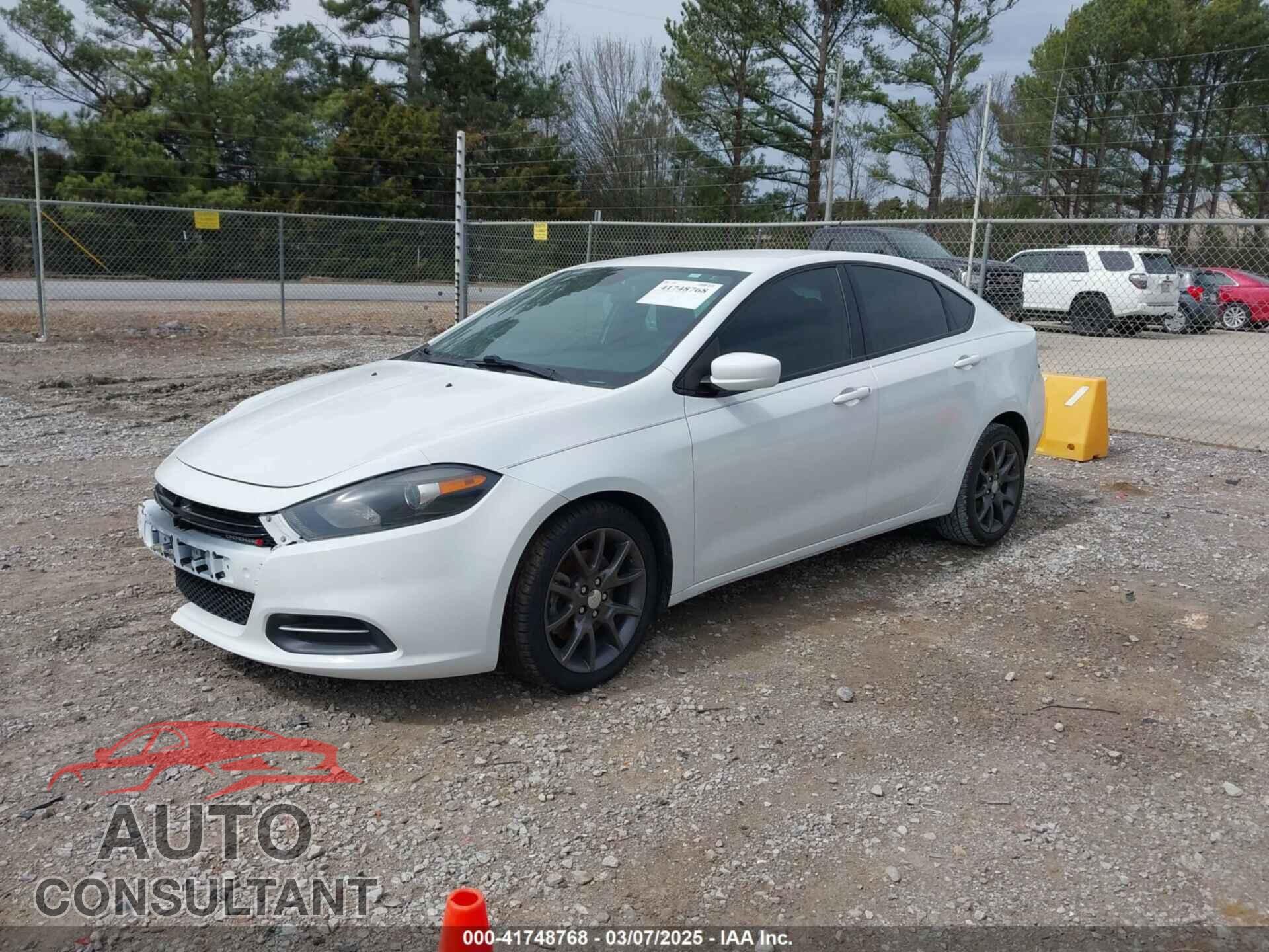 DODGE DART 2015 - 1C3CDFAA2FD363191