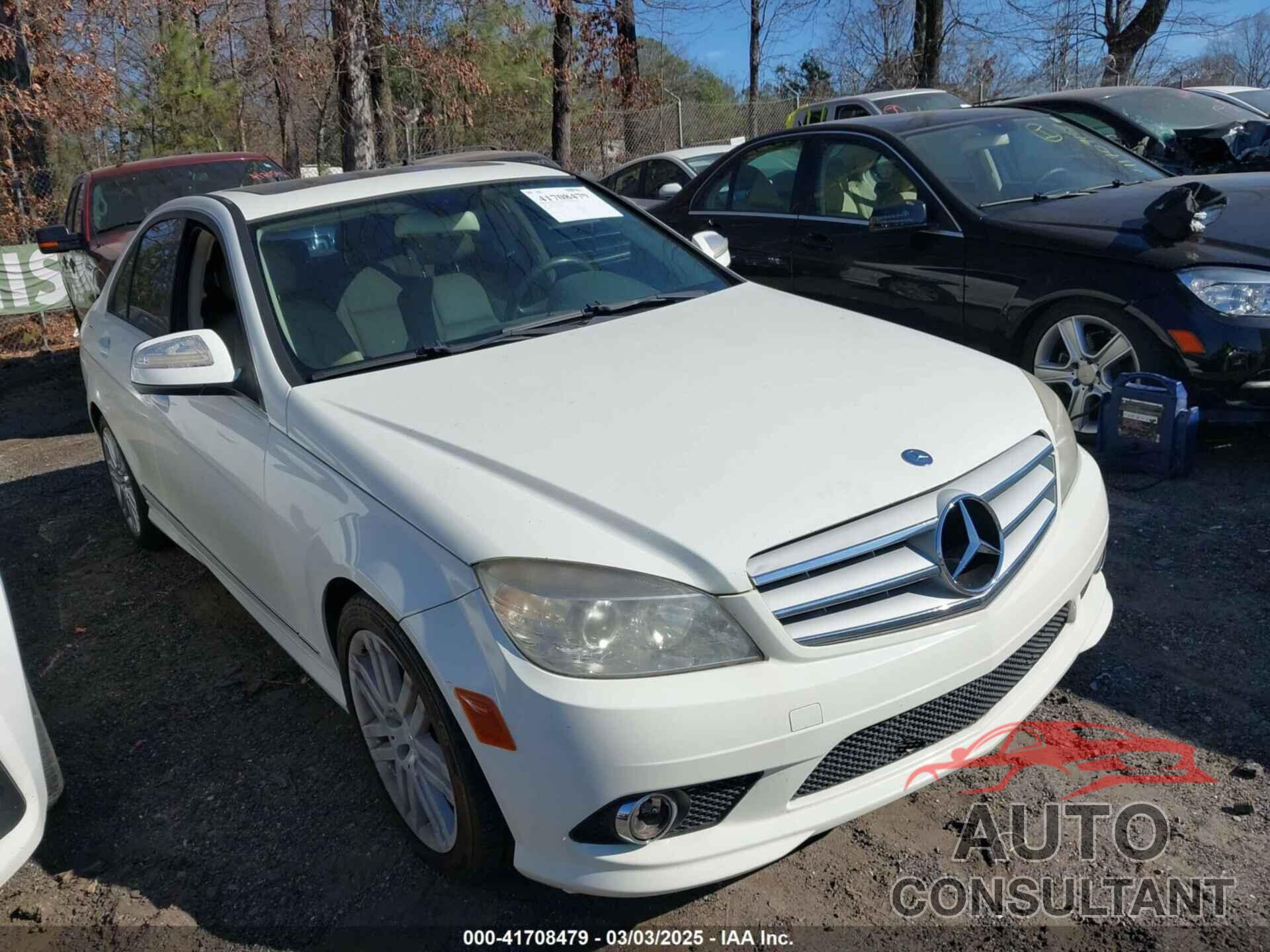 MERCEDES-BENZ C 300 2009 - WDDGF54XX9R069679