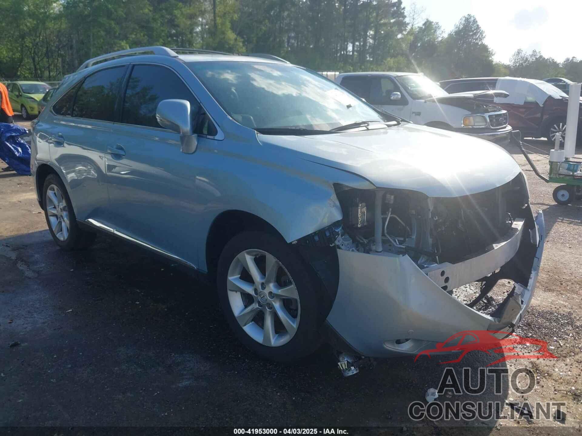 LEXUS RX 350 2011 - 2T2ZK1BA3BC050974