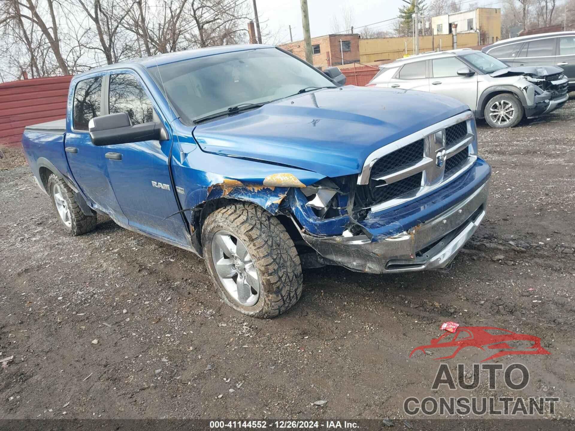DODGE RAM 1500 2010 - 1D7RB1CT1AS203942