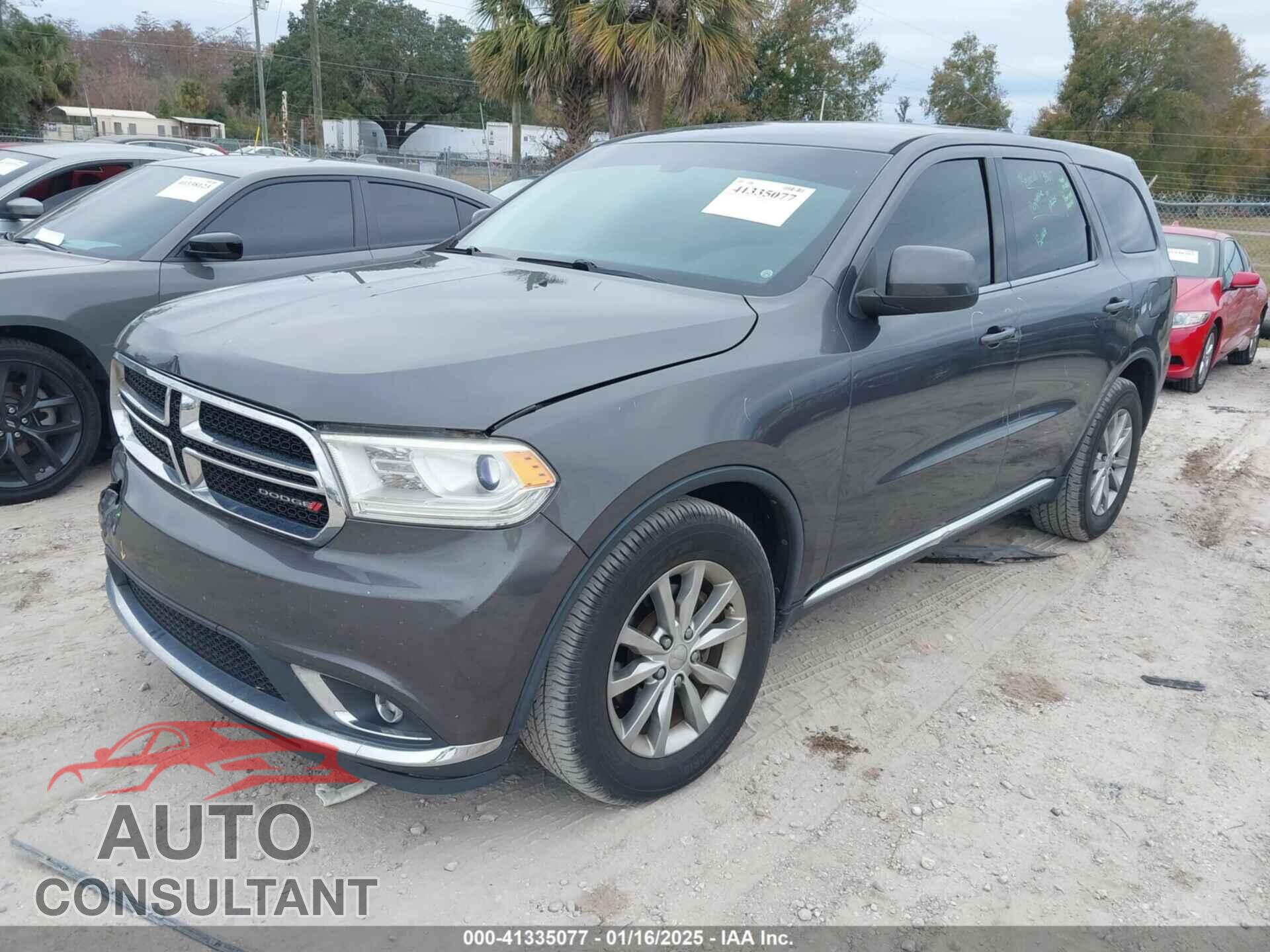 DODGE DURANGO 2017 - 1C4RDHAG4HC796722