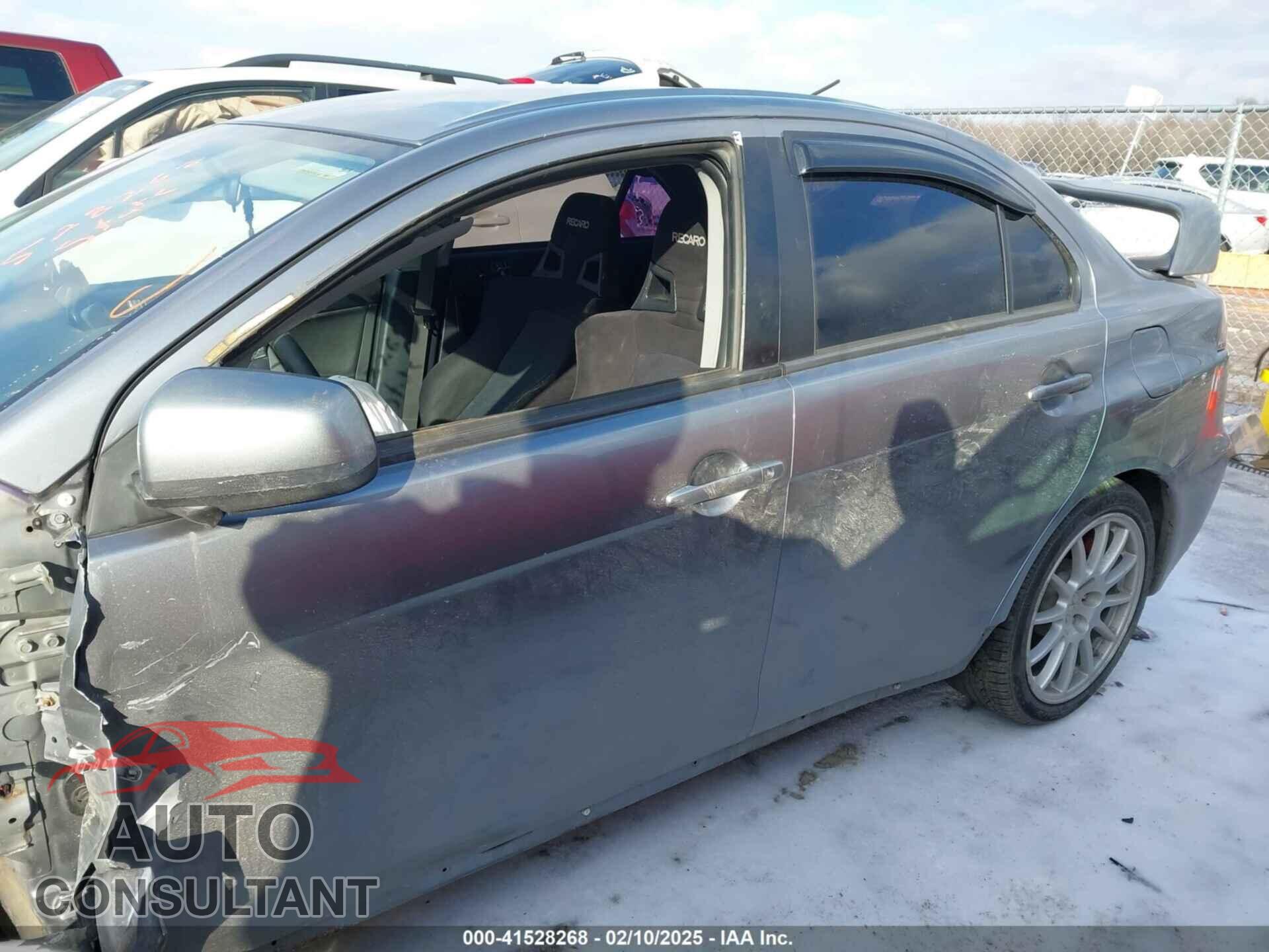 MITSUBISHI LANCER EVOLUTION 2012 - JA32W8FV4CU008834