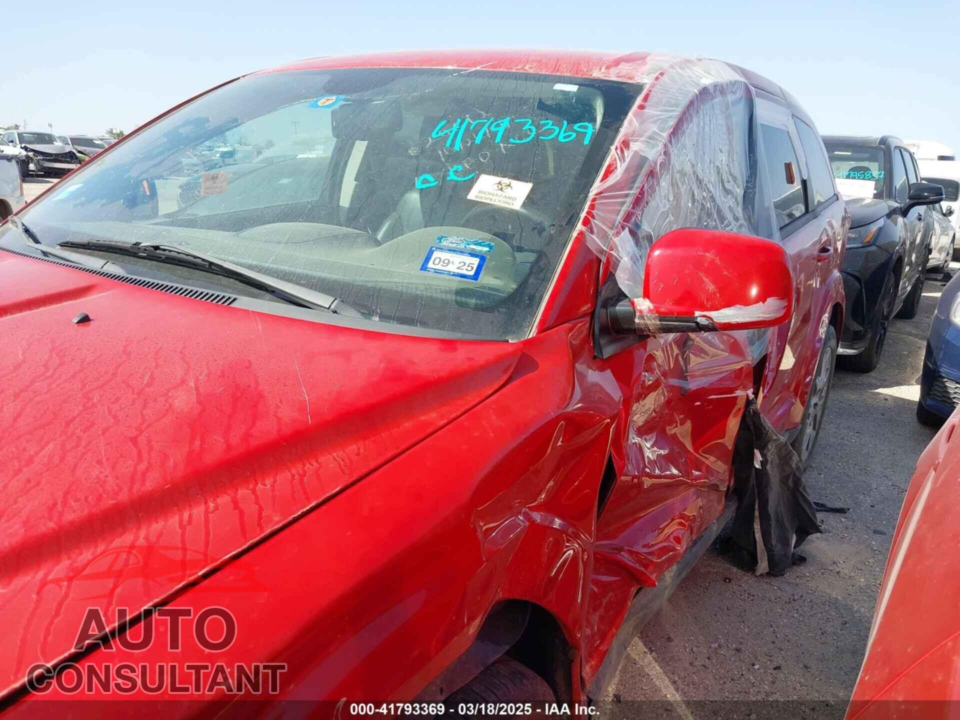 DODGE JOURNEY 2017 - 3C4PDDEG4HT610501