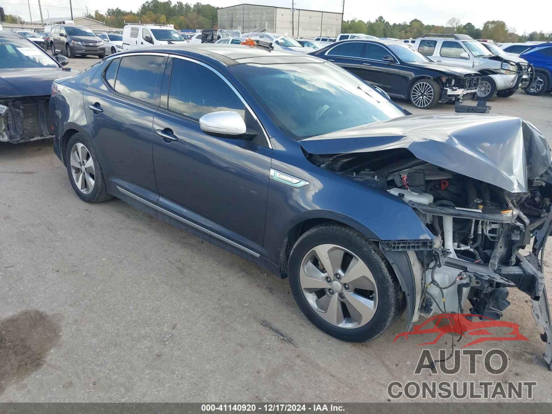 KIA OPTIMA HYBRID 2014 - KNAGN4AD4E5068253