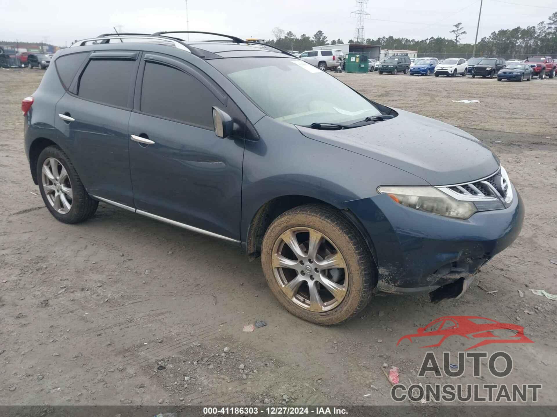 NISSAN MURANO 2012 - JN8AZ1MU1CW102488