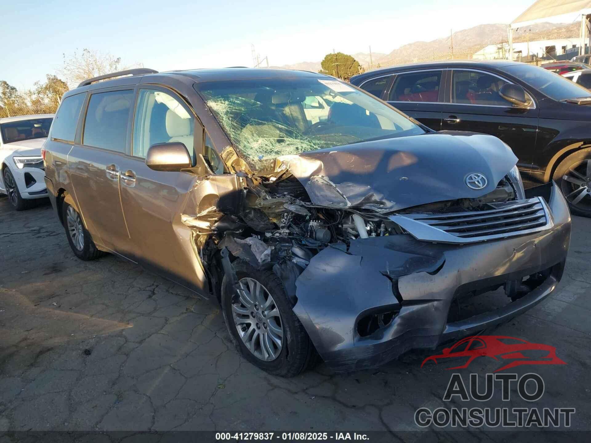 TOYOTA SIENNA 2017 - 5TDYZ3DC4HS870017