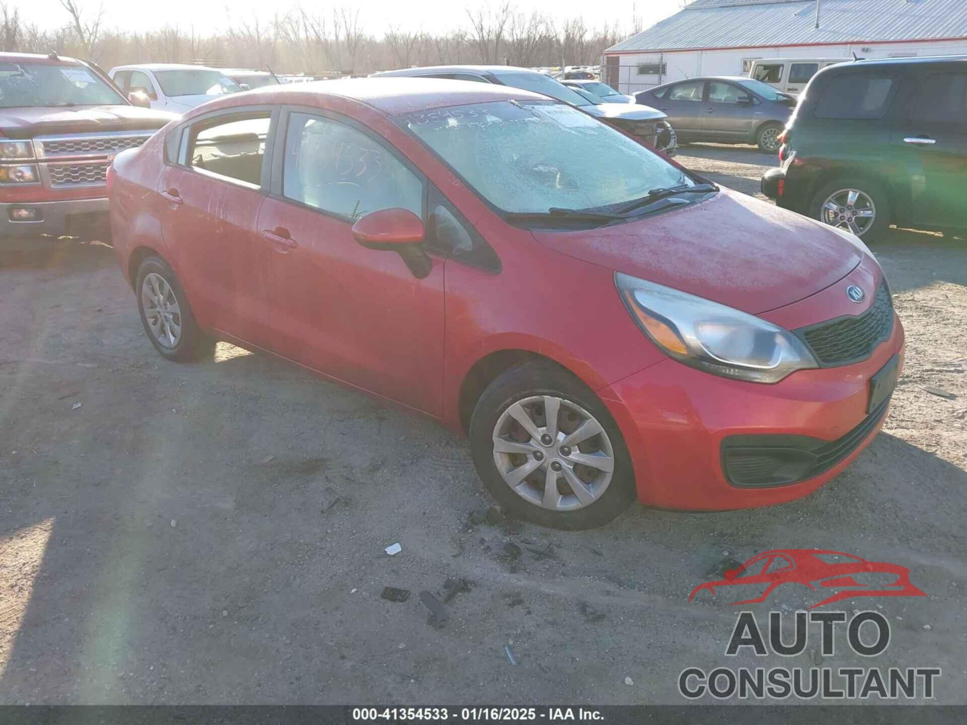 KIA RIO 2013 - KNADM4A37D6241219