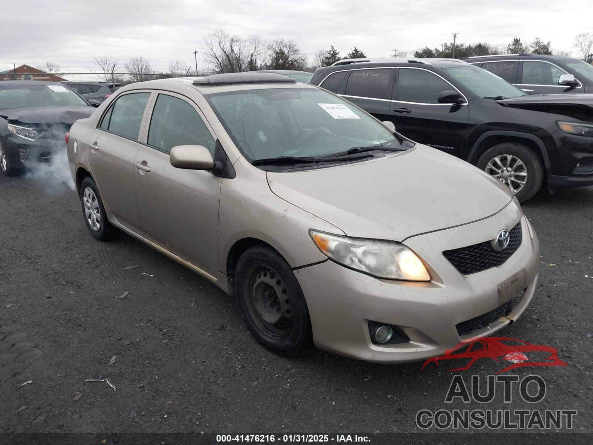 TOYOTA COROLLA 2009 - 2T1BU40E79C124205