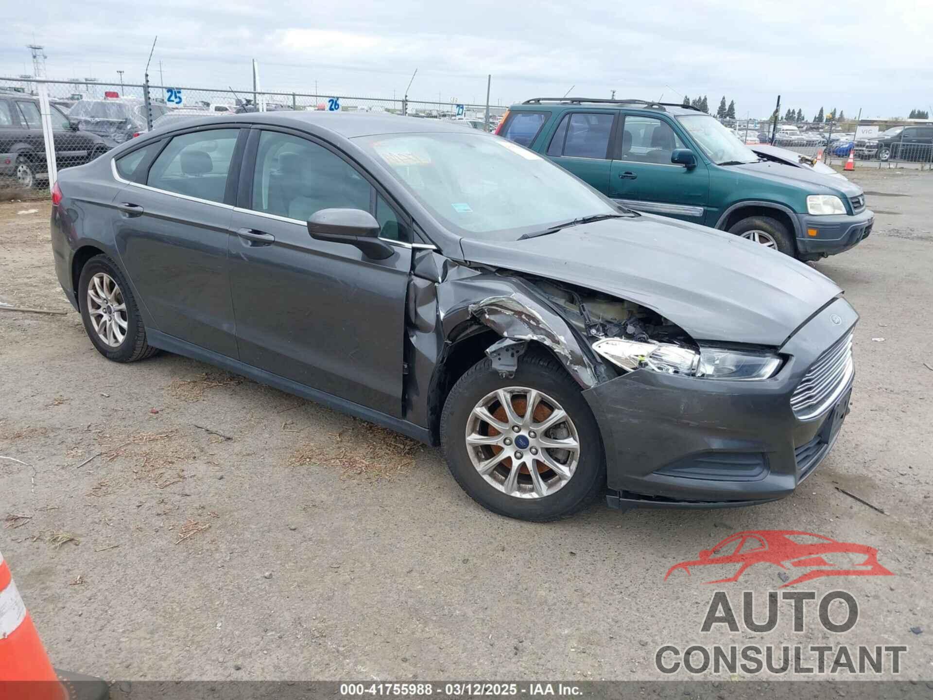 FORD FUSION 2016 - 3FA6P0G72GR233242