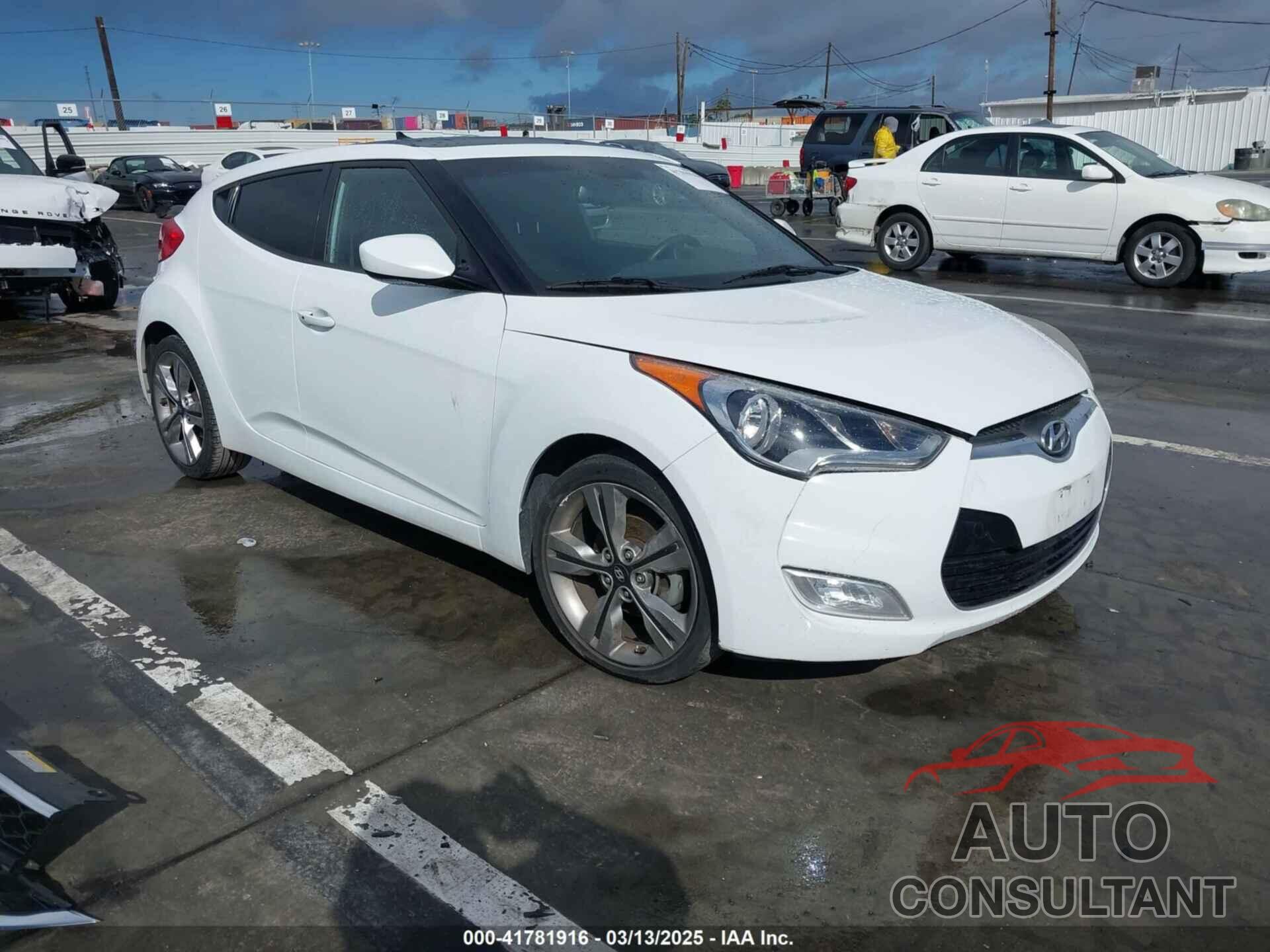 HYUNDAI VELOSTER 2017 - KMHTC6AD6HU315409