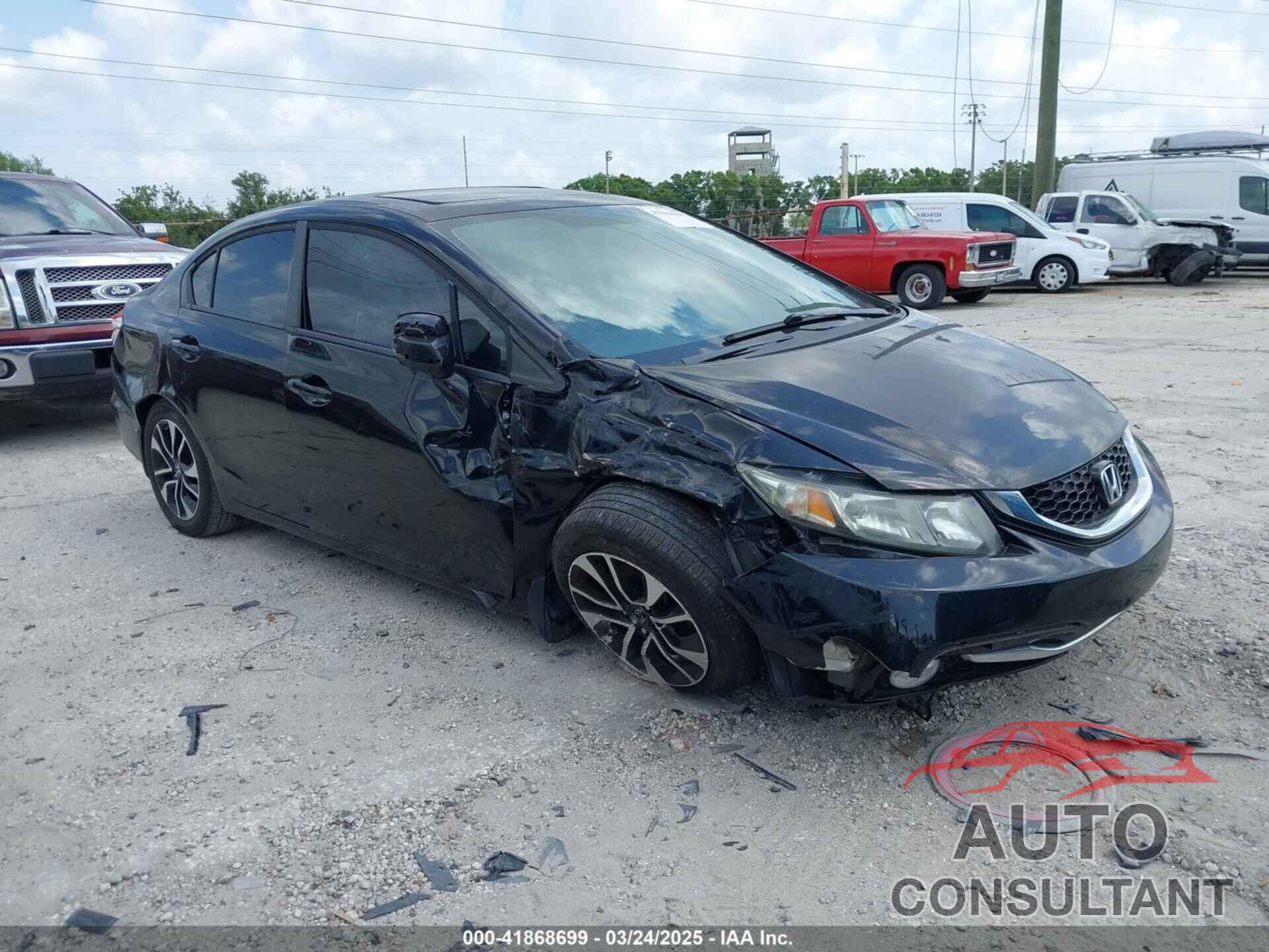 HONDA CIVIC 2013 - 19XFB2F96DE071304