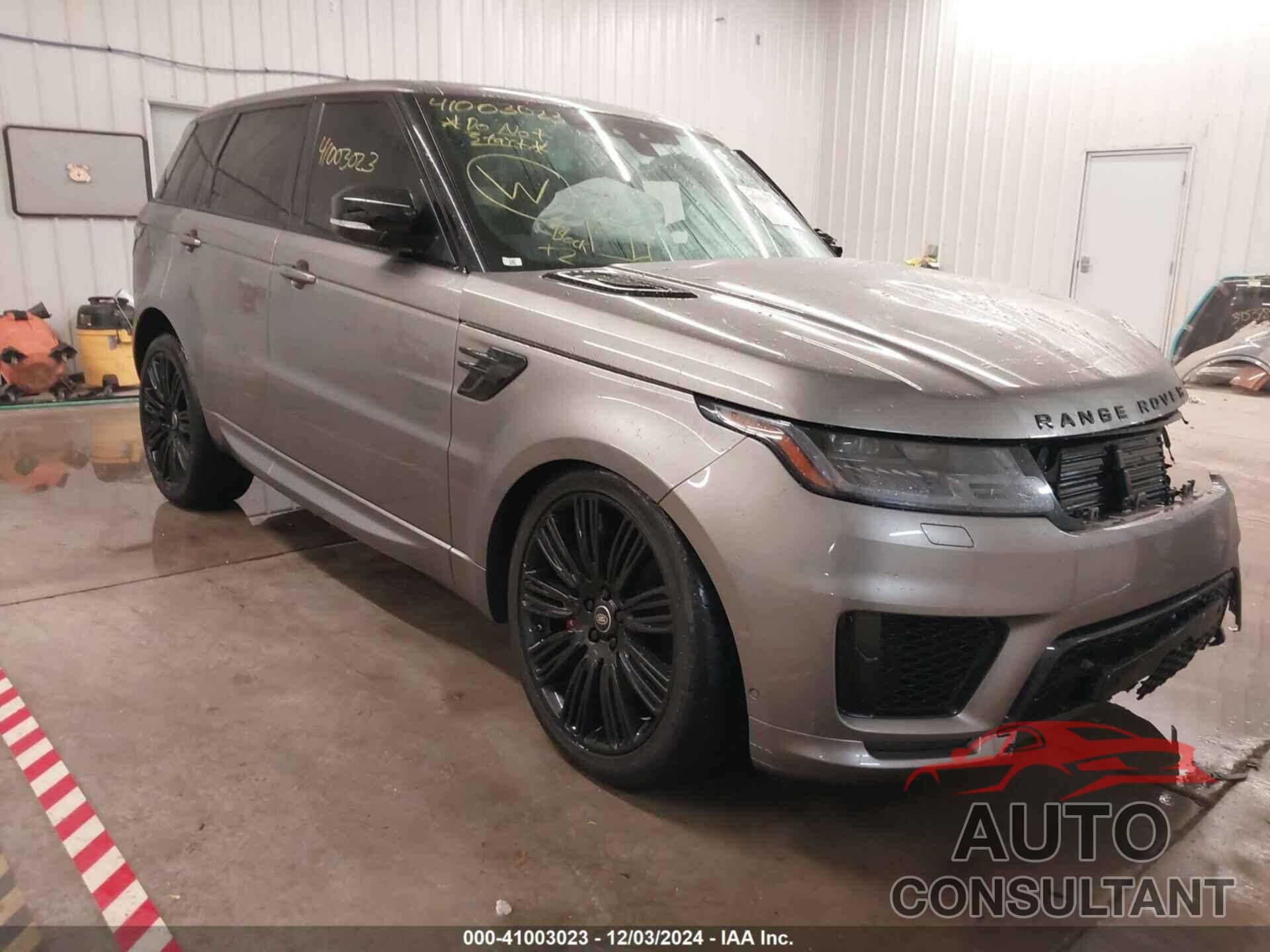 LAND ROVER RANGE ROVER SPORT 2019 - SALWR2RE1KA828073