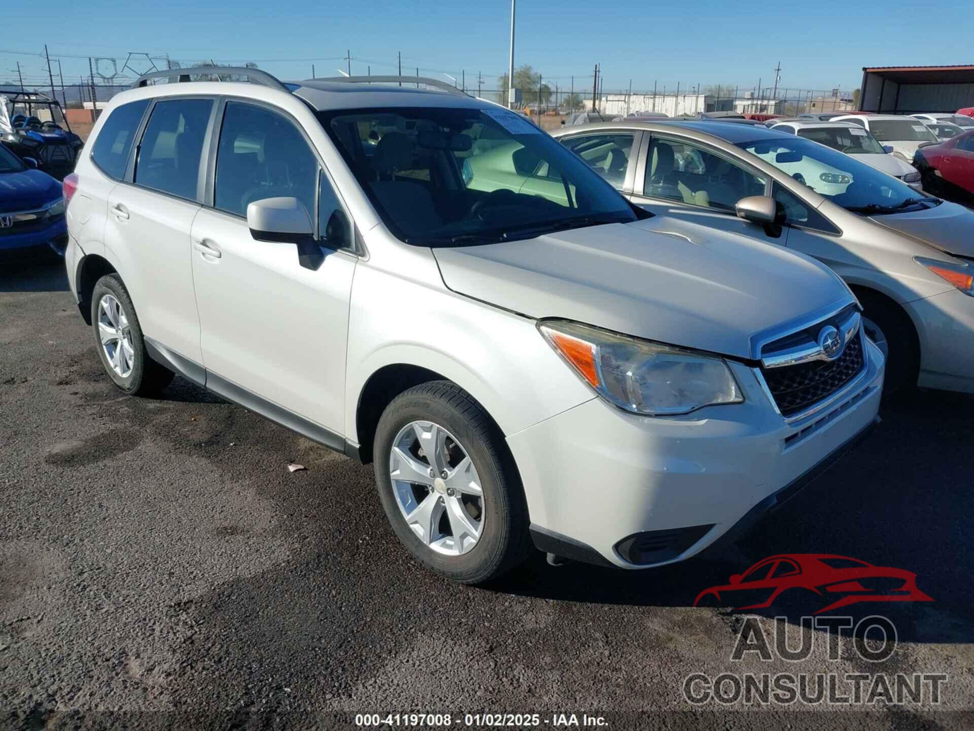 SUBARU FORESTER 2015 - JF2SJAFC0FH431219