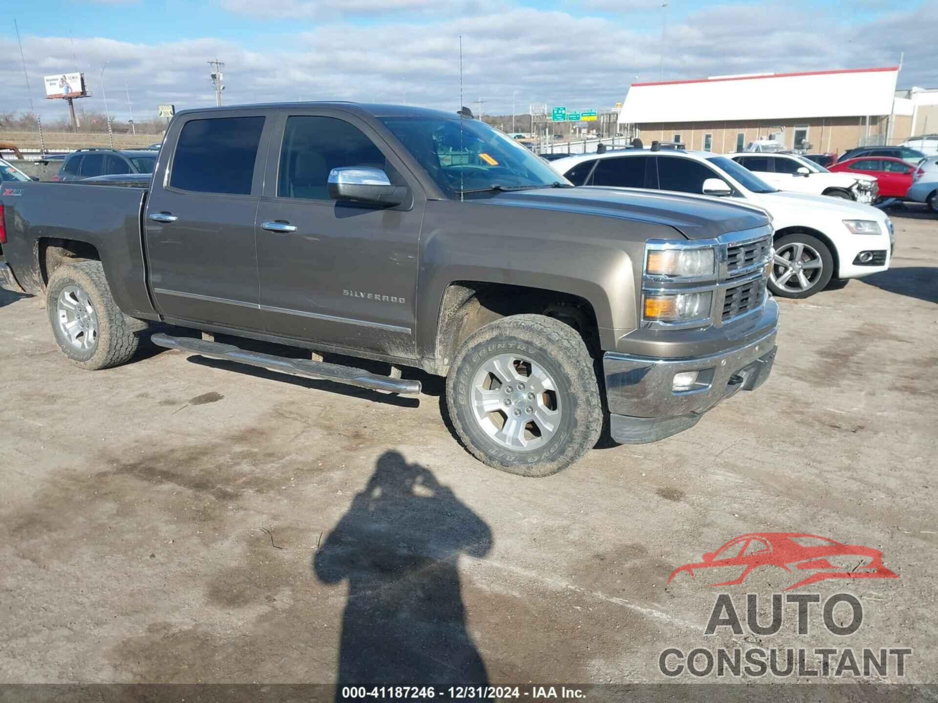 CHEVROLET SILVERADO 1500 2014 - 3GCUKSEC4EG374043