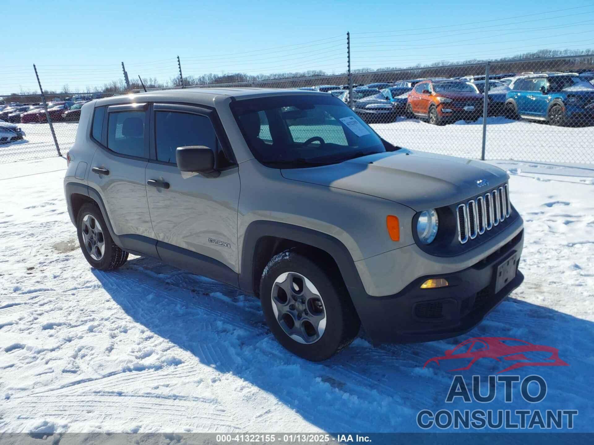 JEEP RENEGADE 2015 - ZACCJAAT2FPC11664