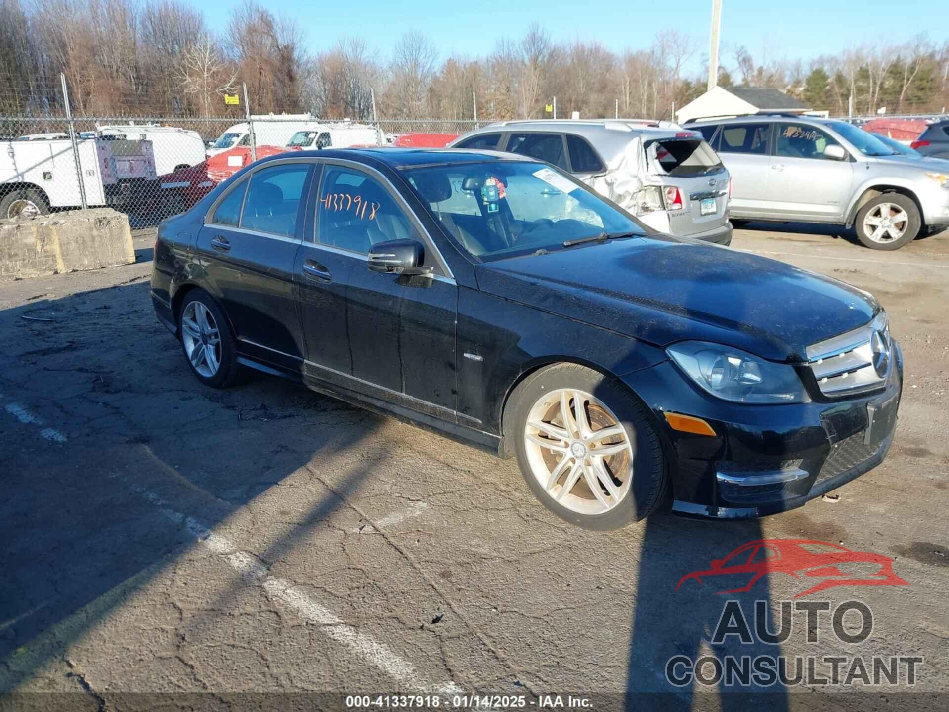 MERCEDES-BENZ C 250 2012 - WDDGF4HB8CR224066