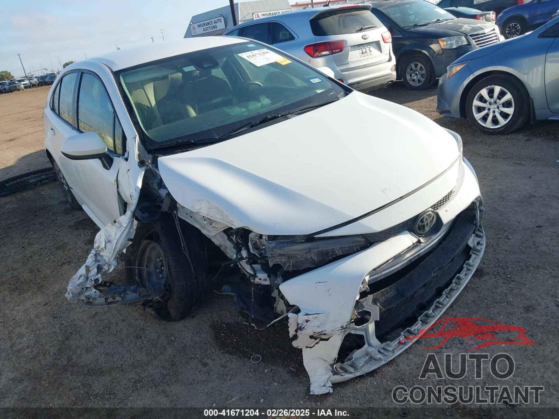 TOYOTA COROLLA 2021 - JTDEPMAE6MJ160614