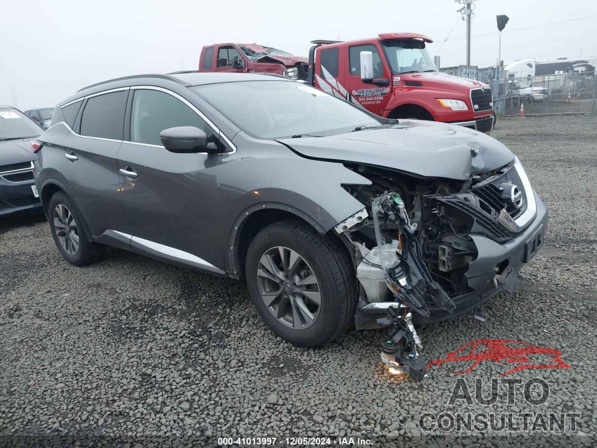 NISSAN MURANO 2018 - 5N1AZ2MH0JN127353