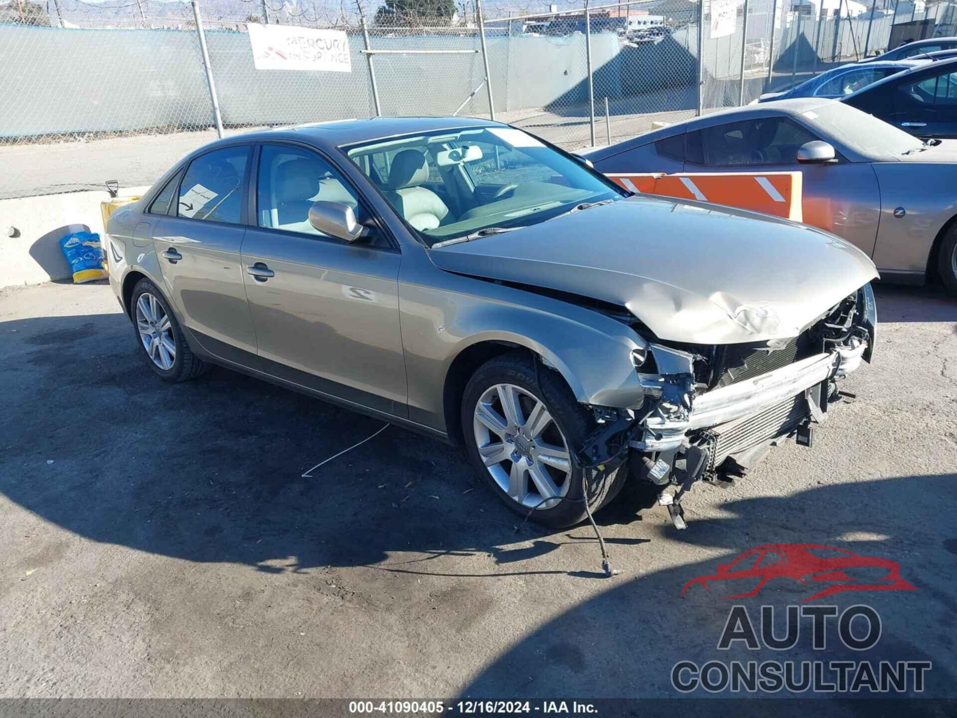 AUDI A4 2011 - WAUBFAFL6BN038124