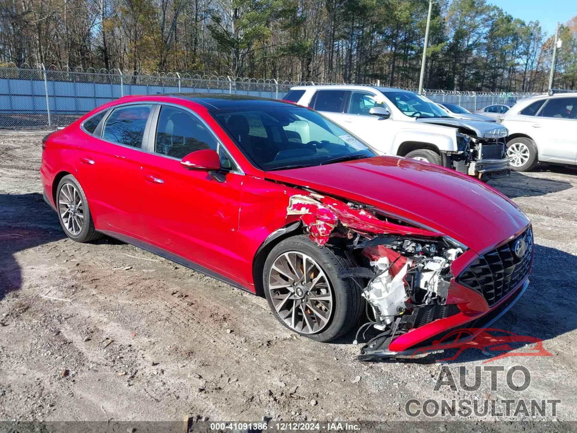 HYUNDAI SONATA 2021 - KMHL34J27MA155068