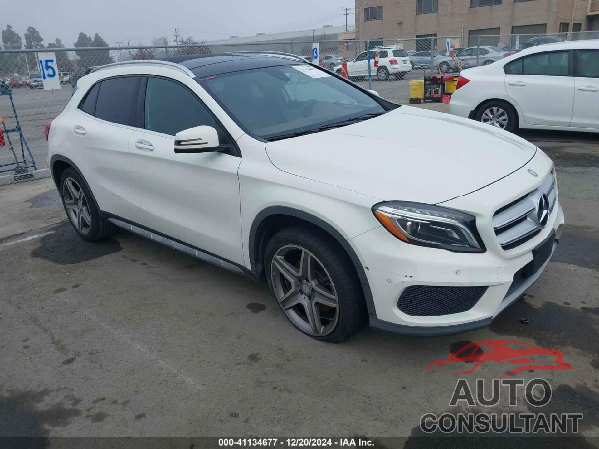 MERCEDES-BENZ GLA 250 2017 - WDCTG4EB5HJ300546