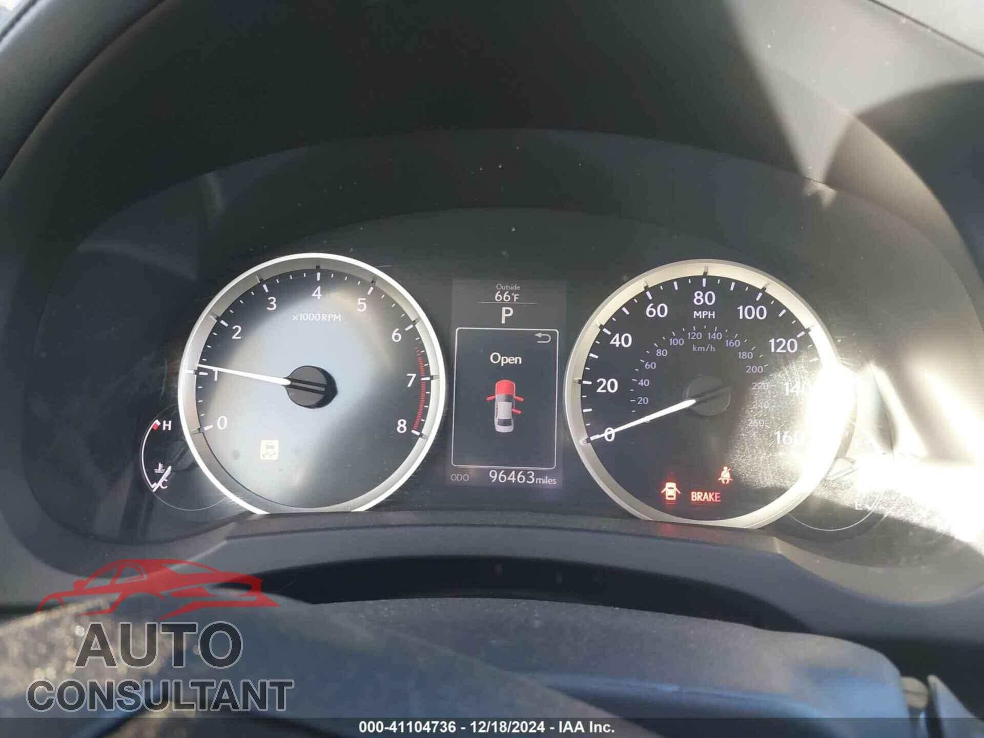 LEXUS IS 250 2015 - JTHBF1D23F5052063