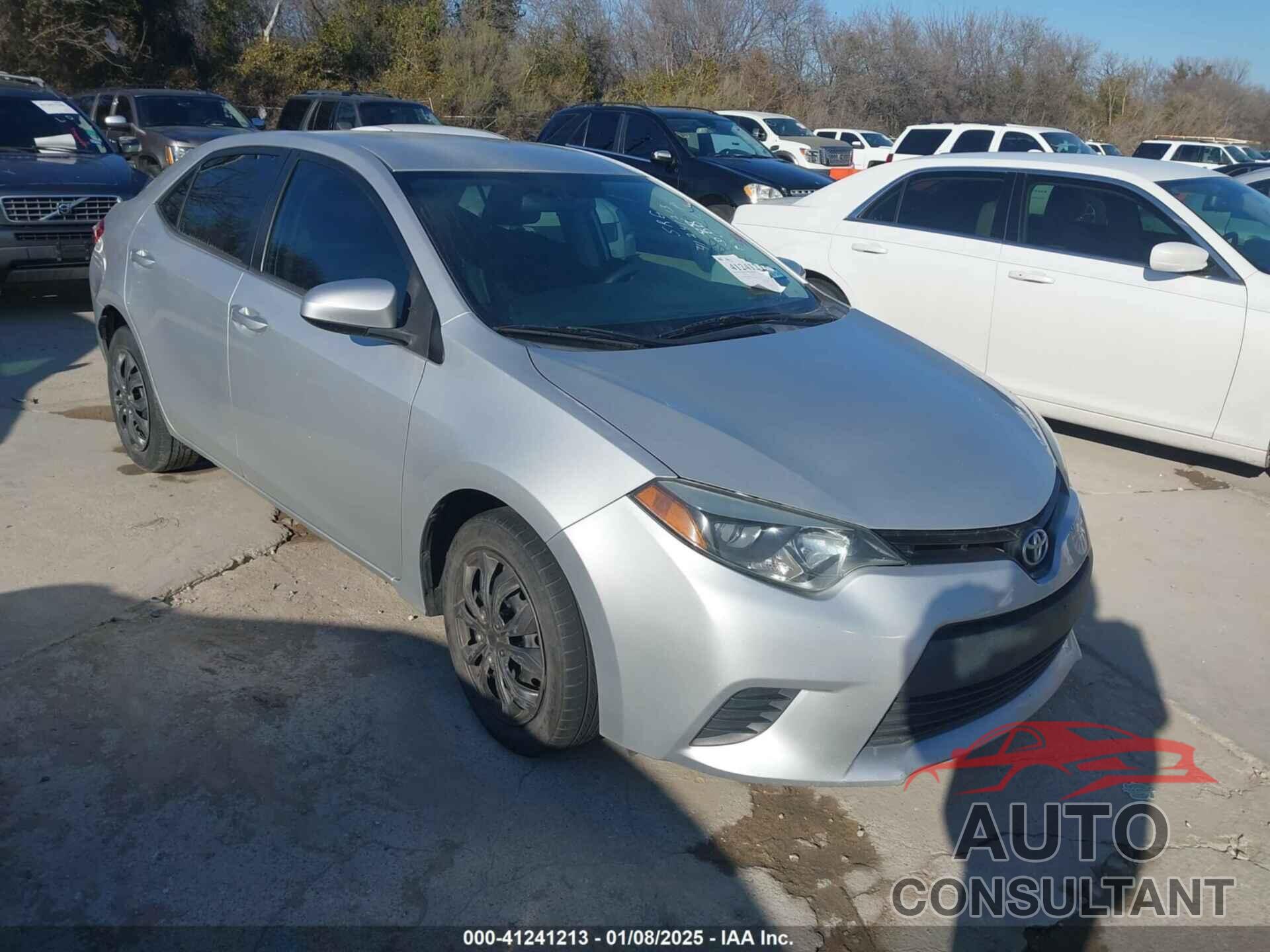 TOYOTA COROLLA 2014 - 5YFBURHE7EP173688