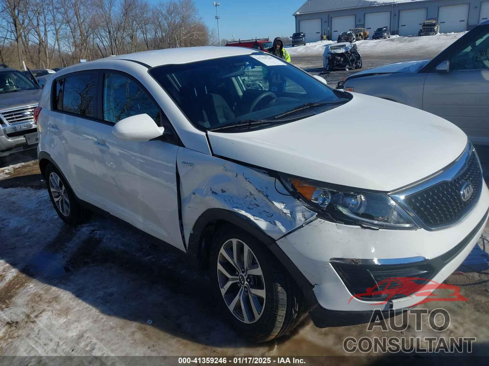 KIA SPORTAGE 2016 - KNDPBCAC8G7857316