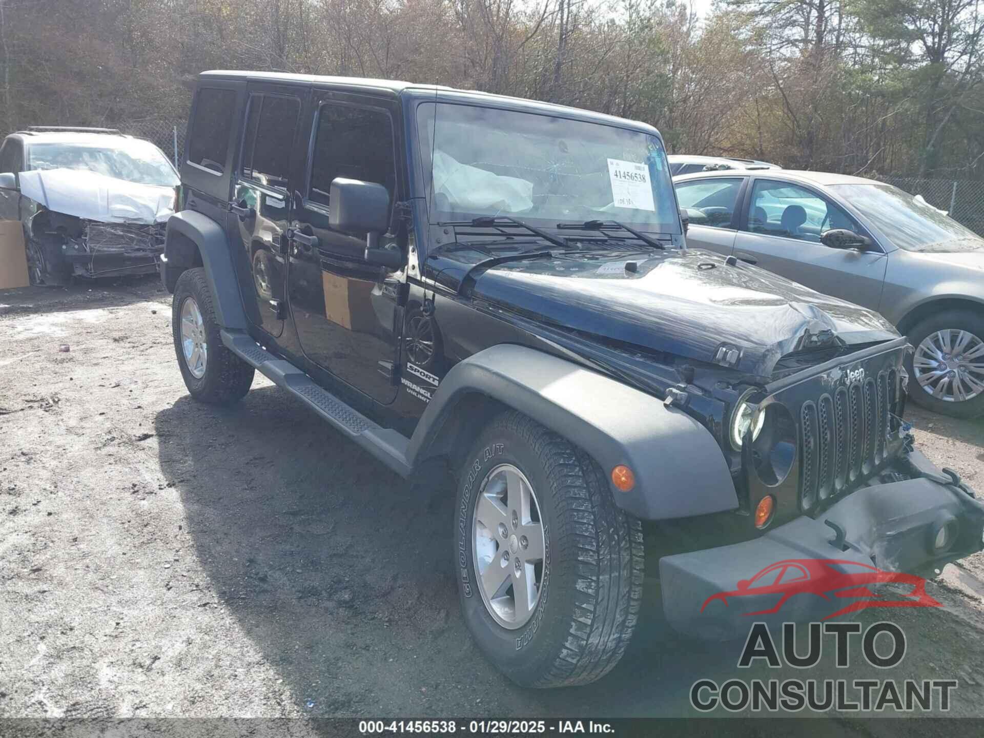 JEEP WRANGLER UNLIMITED 2012 - 1C4BJWDG2CL203023