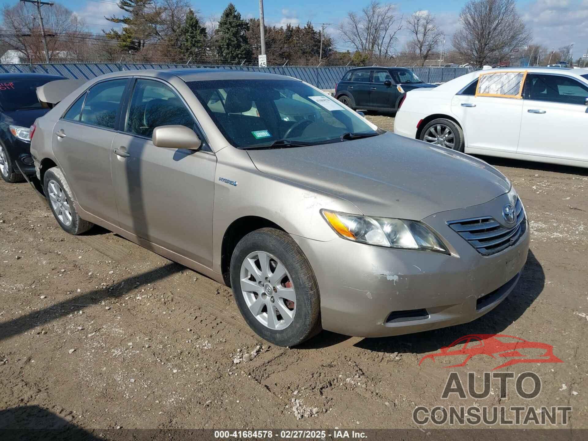 TOYOTA CAMRY HYBRID 2009 - 4T1BB46K39U087090