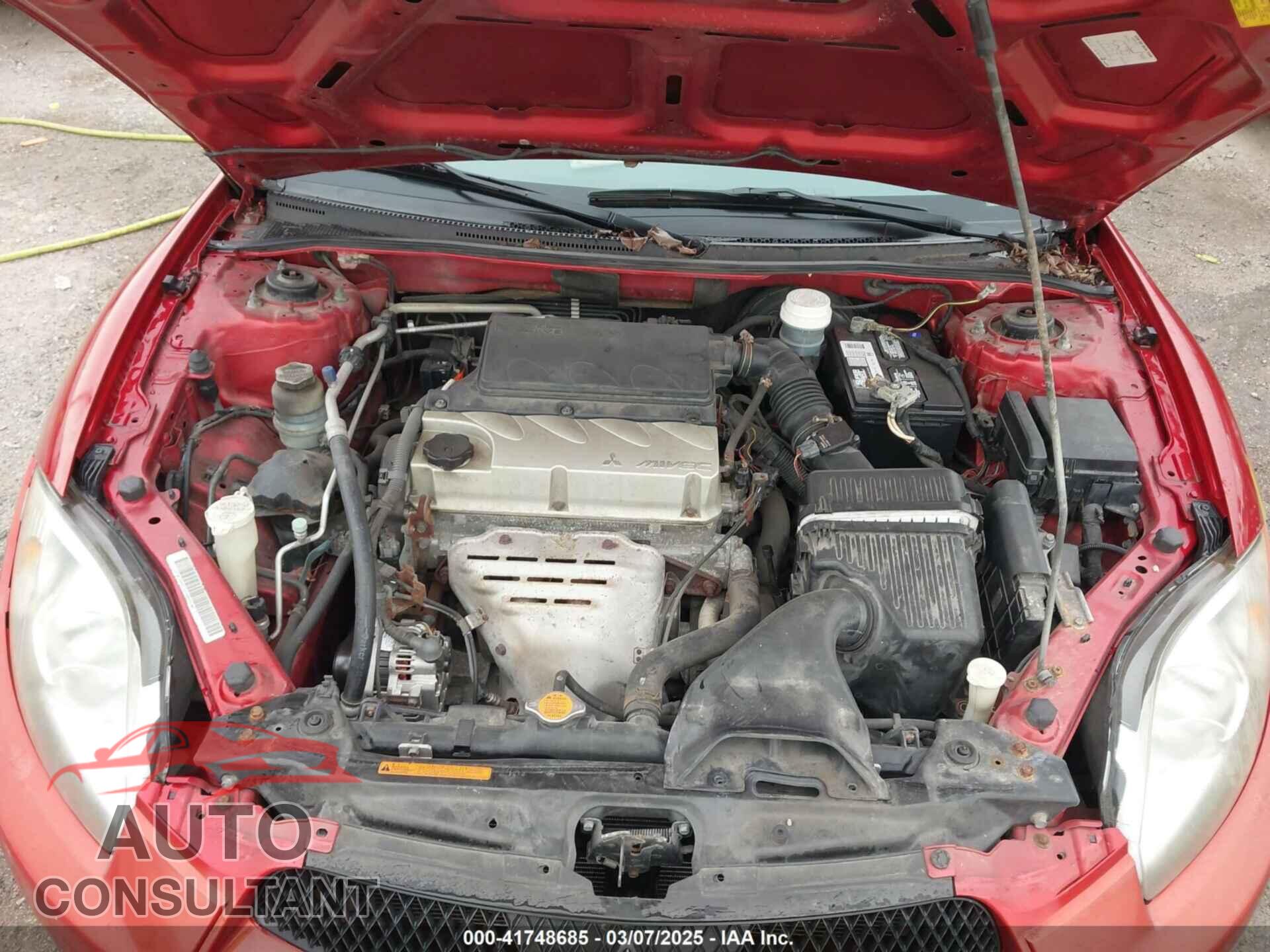 MITSUBISHI ECLIPSE 2009 - 4A3AK24F49E026574