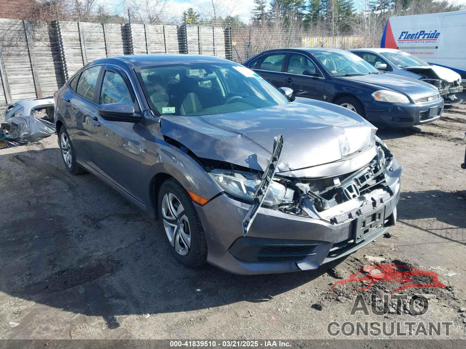 HONDA CIVIC 2016 - 19XFC2F52GE028089