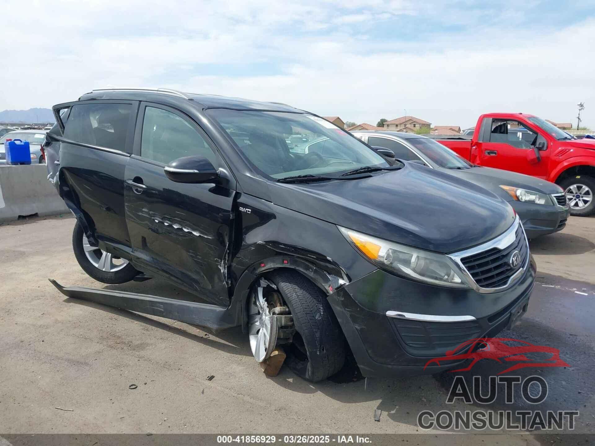 KIA SPORTAGE 2013 - KNDPBCA29D7408911