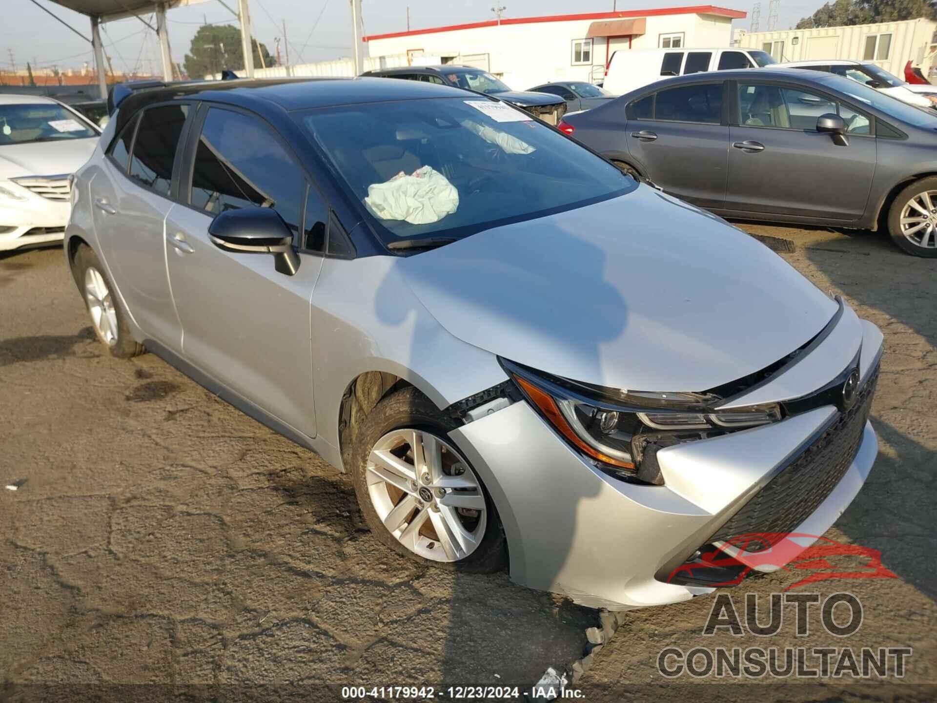 TOYOTA COROLLA 2021 - JTNB4MBE8M3145946