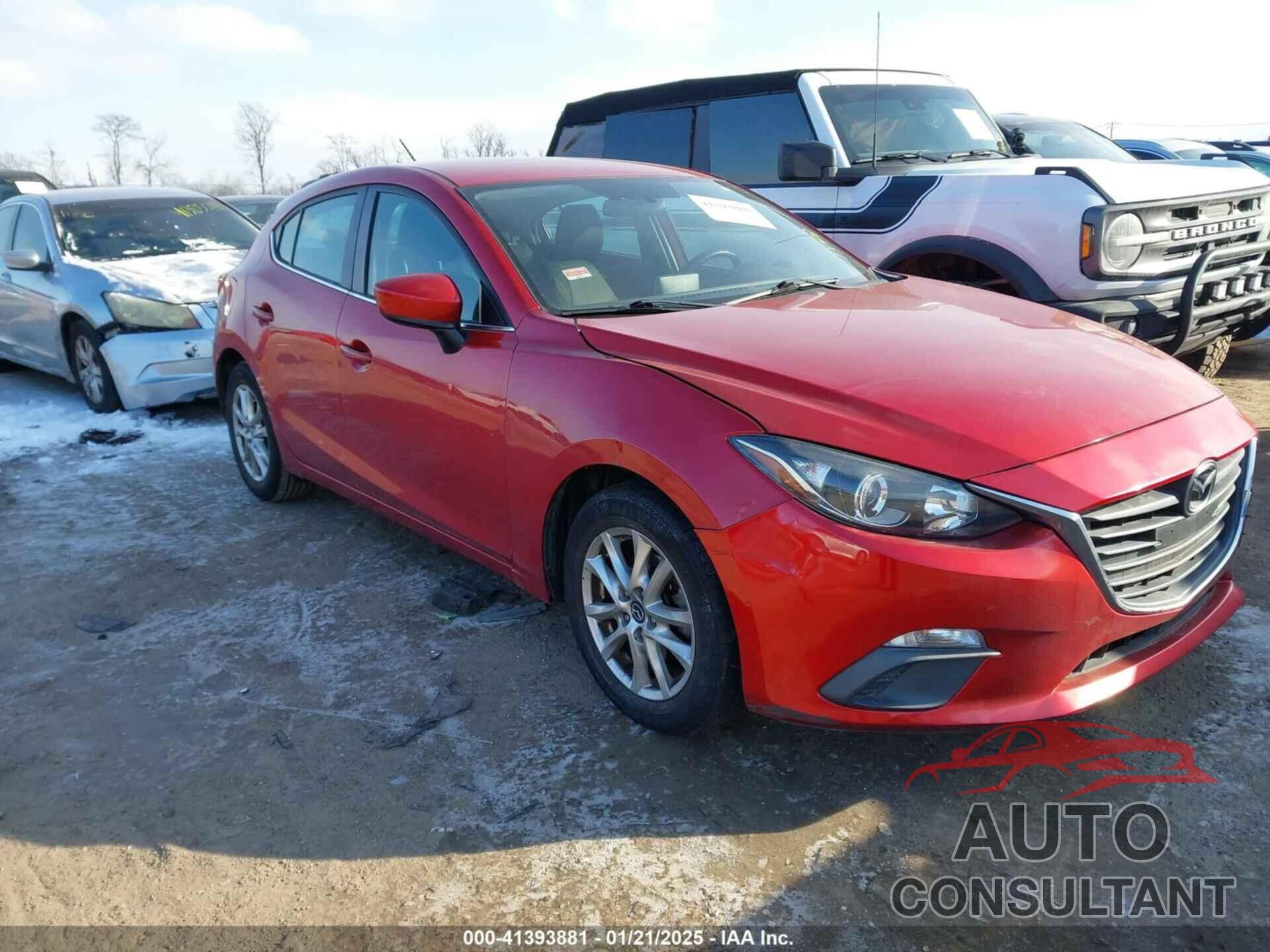 MAZDA MAZDA3 2016 - 3MZBM1K72GM274463