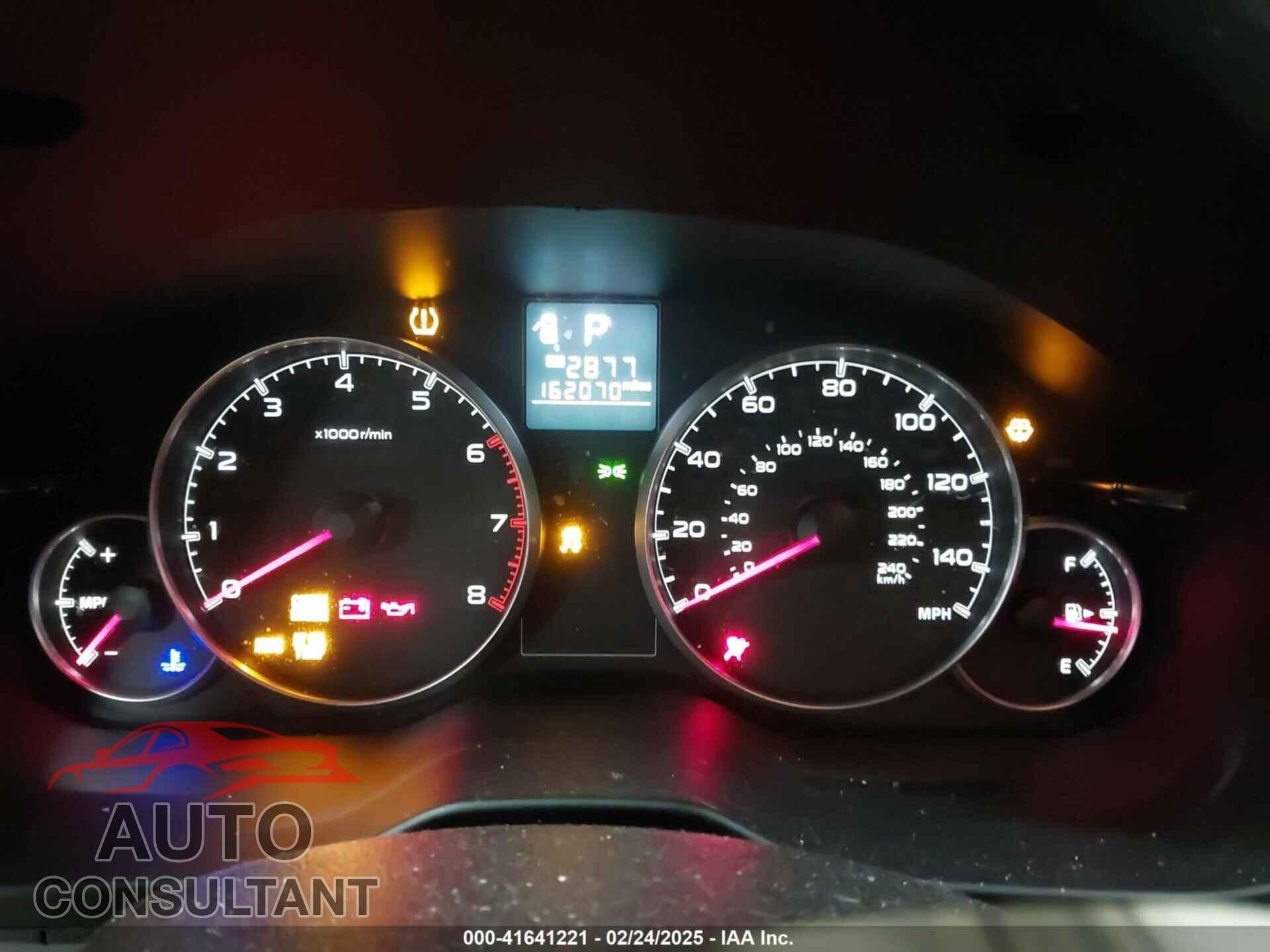 SUBARU OUTBACK 2014 - 4S4BRCCC5E3209709