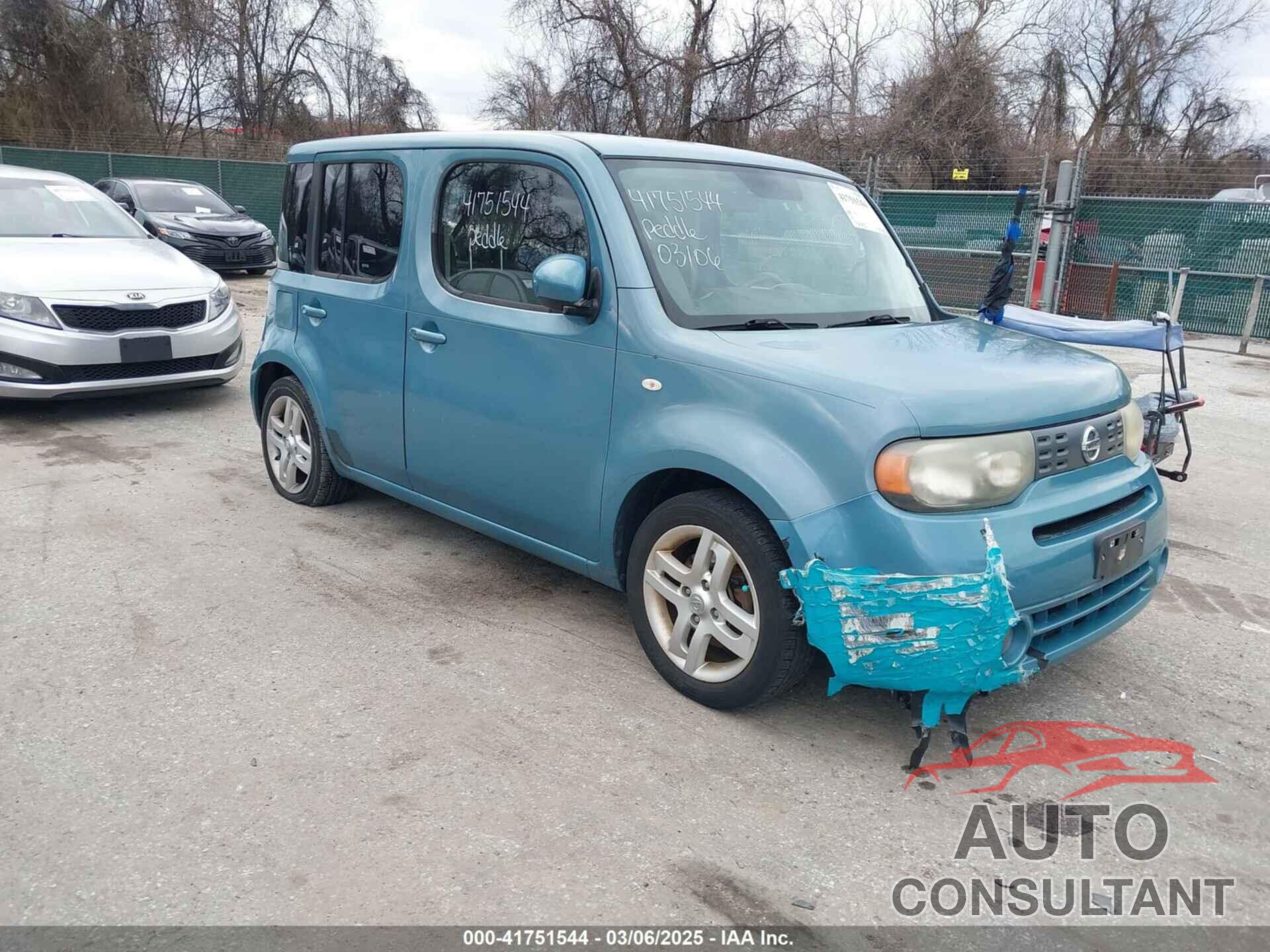 NISSAN CUBE 2010 - JN8AZ2KRXAT170470