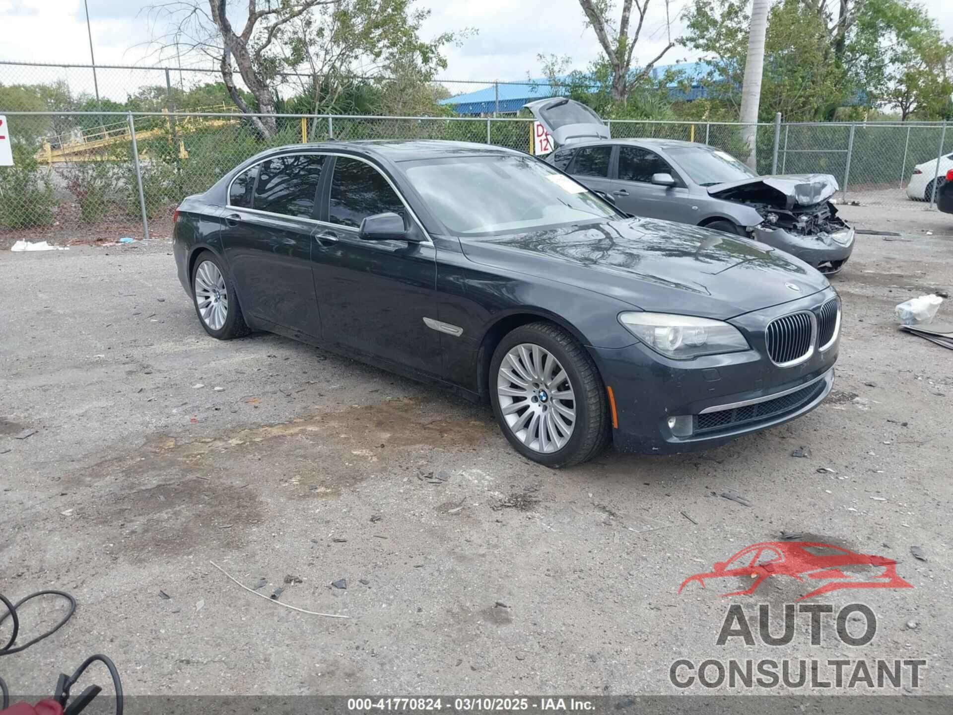 BMW 750LI 2012 - WBAKB8C52CDX20452