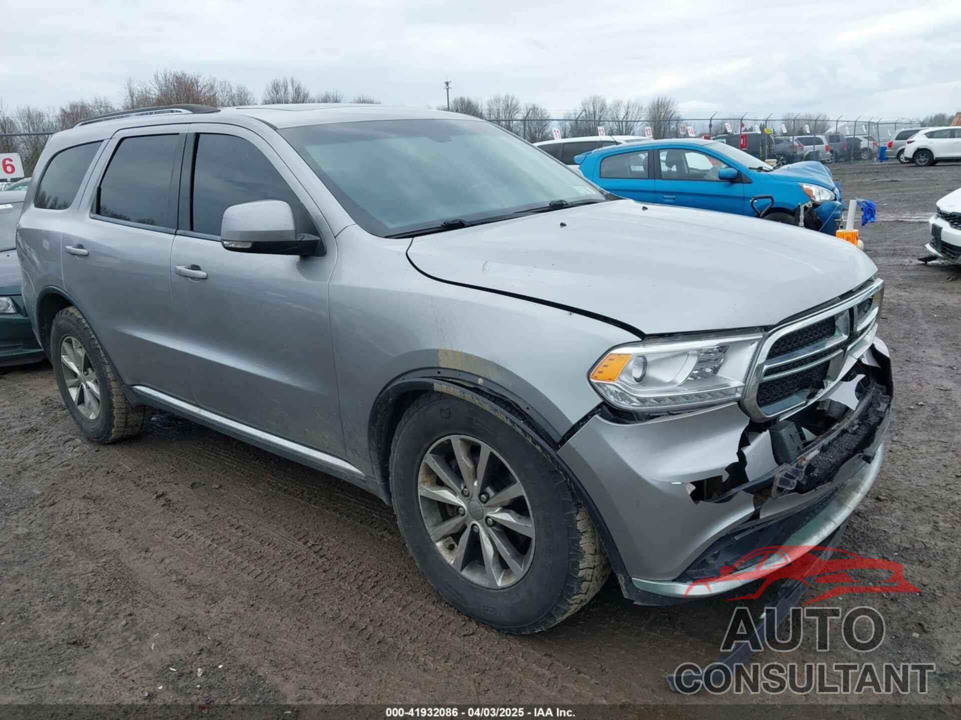 DODGE DURANGO 2015 - 1C4RDJDG2FC907624